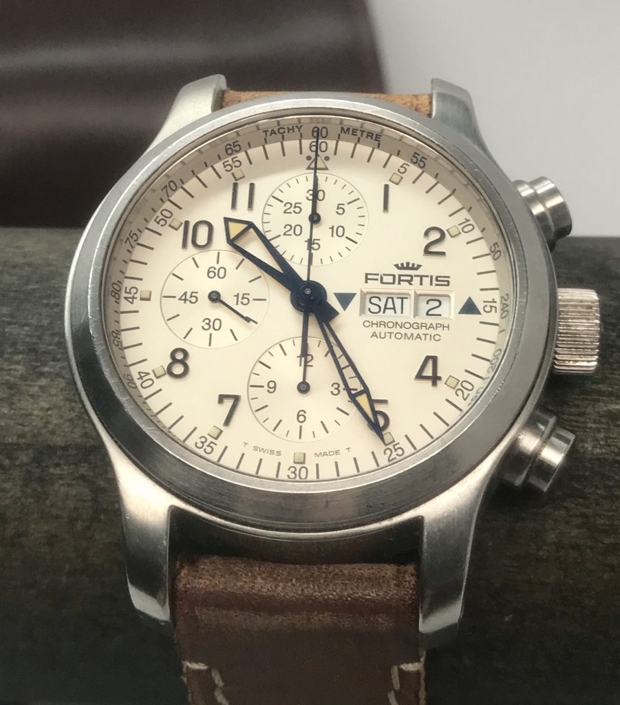Set D'aiguilles FORTIS Bleues Pour Montre B-42 Flieger (Valjoux 7750) - Neuf Avec étiquettes