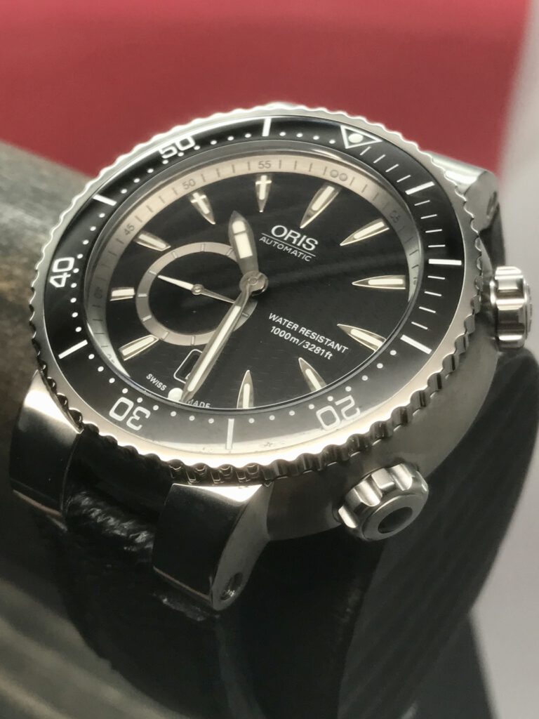 oris titanium diver
