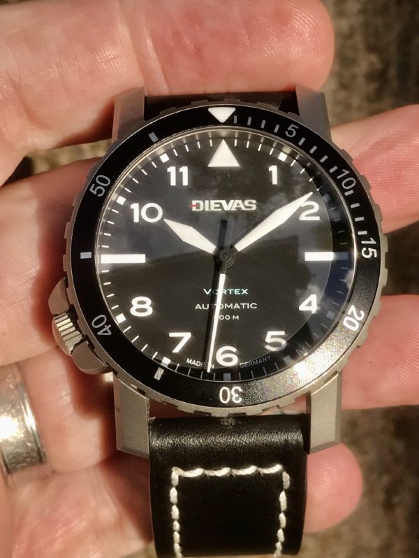 Dievas Vortex Titanium Tactical Diver Swiss Automatic ETA 2824 Movement 44mm