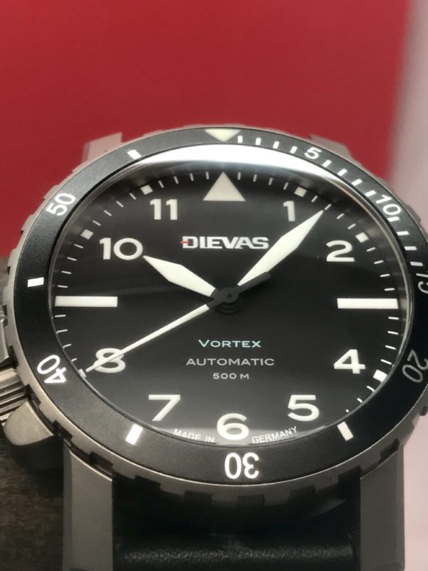Dievas Vortex Titanium Tactical Diver Swiss Automatic ETA 2824 Movement 44mm - Image 8
