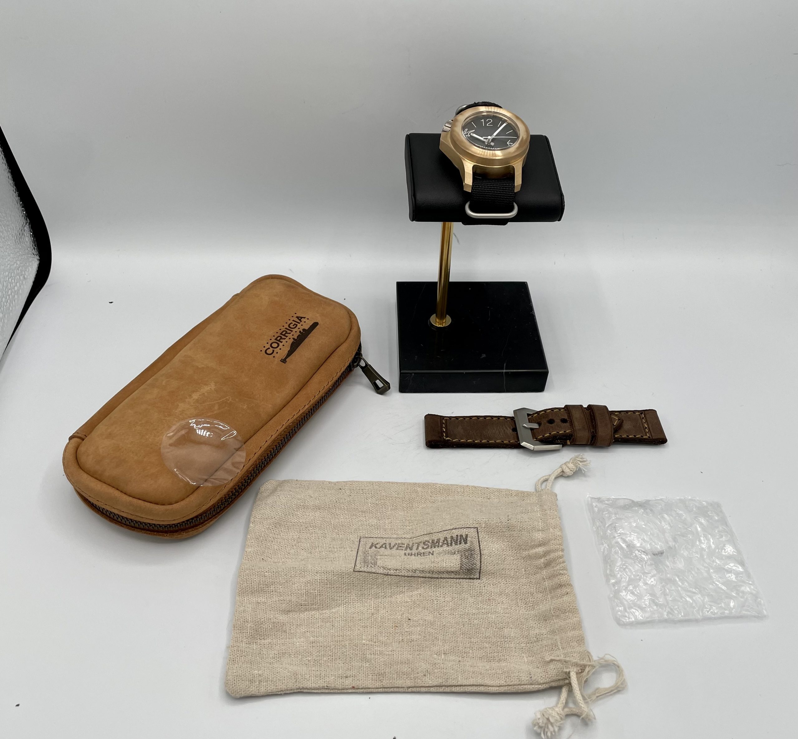 KAVENTSMANN BRONZO 10TH ANNIVERSARY TRIGGERFISH Black 46MM SWISS