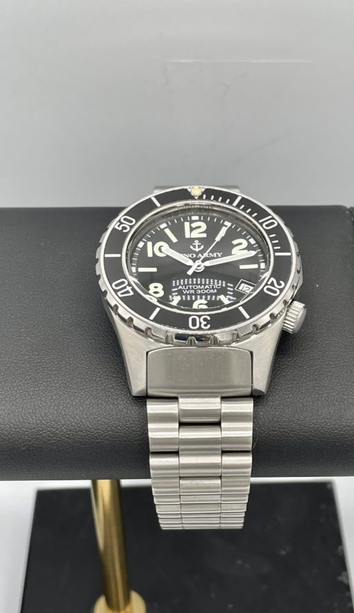 Montre Zeno ARMY Ancre - Plongée Rétro 300m - Automatique Hommes 40mm - Occasion