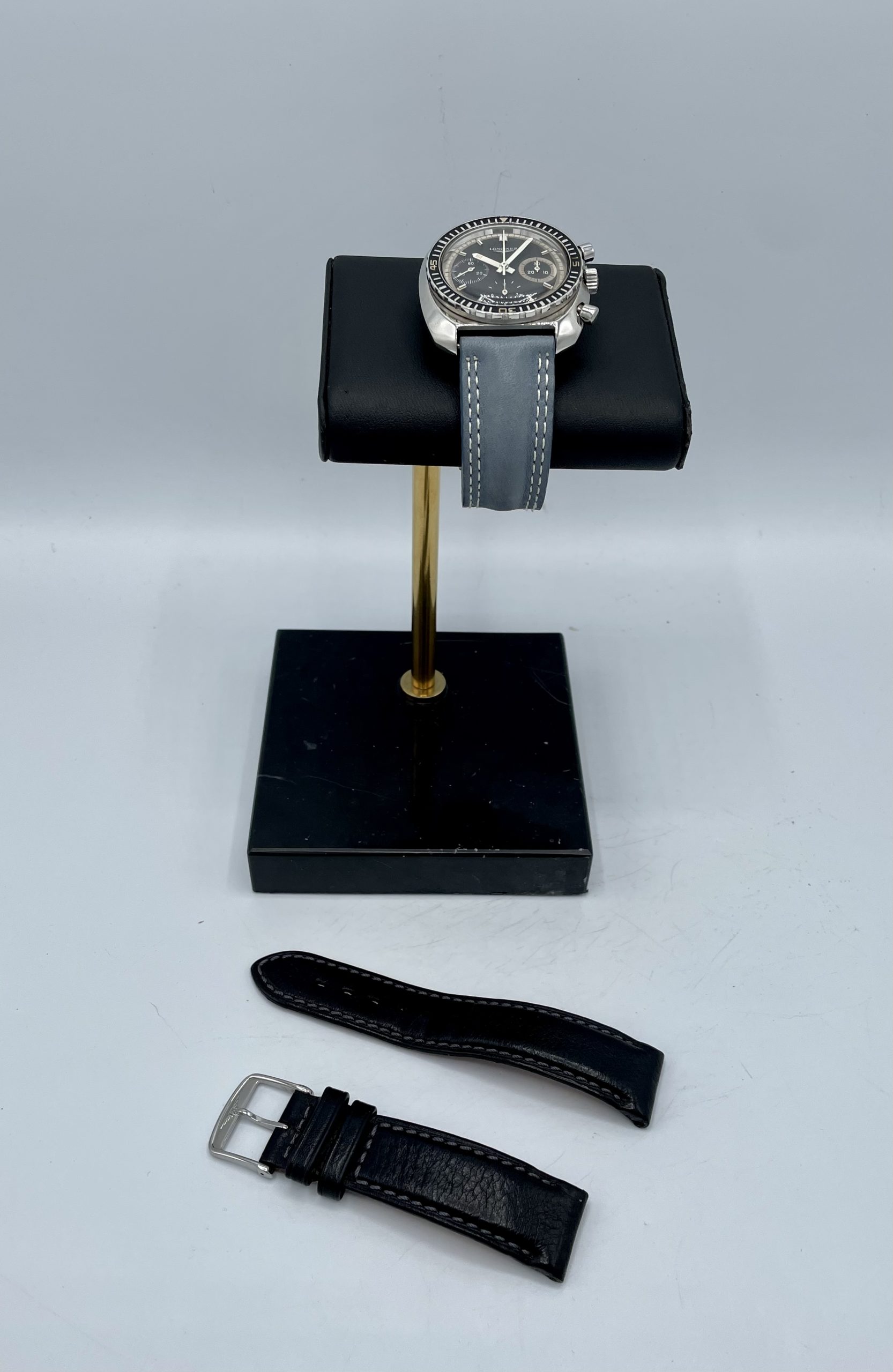 Vintage Longines 8229-2 Diver Chronograph Swiss Valjoux 72 Manual