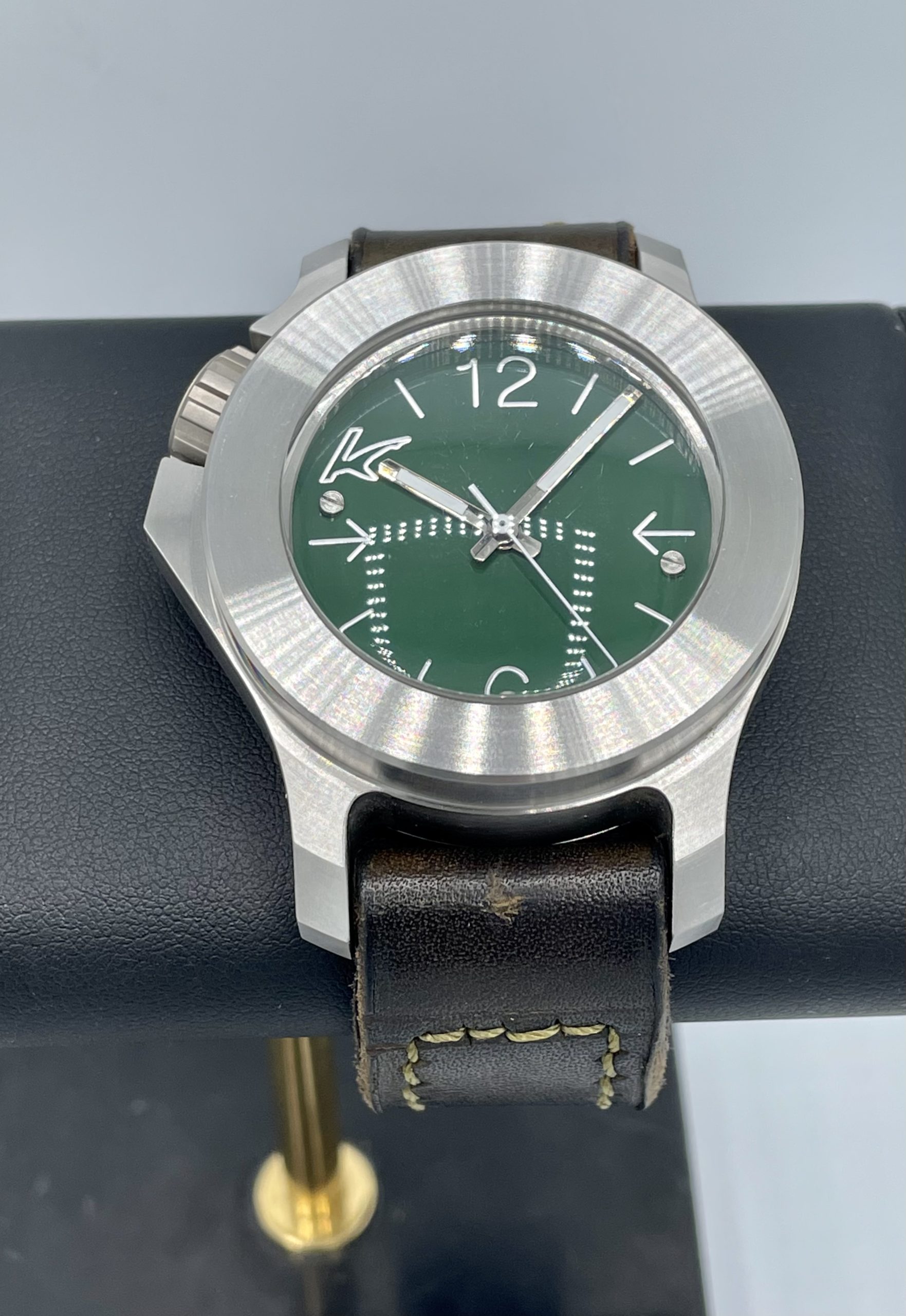 Kaventsmann Green Triggerfish POLISHED Steel 46mm Swiss Automatic
