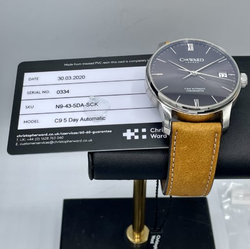 CHRISTOPHER WARD C9 Harrison 5 Days Swiss Automatic Historic Collection 43mm - Image 8
