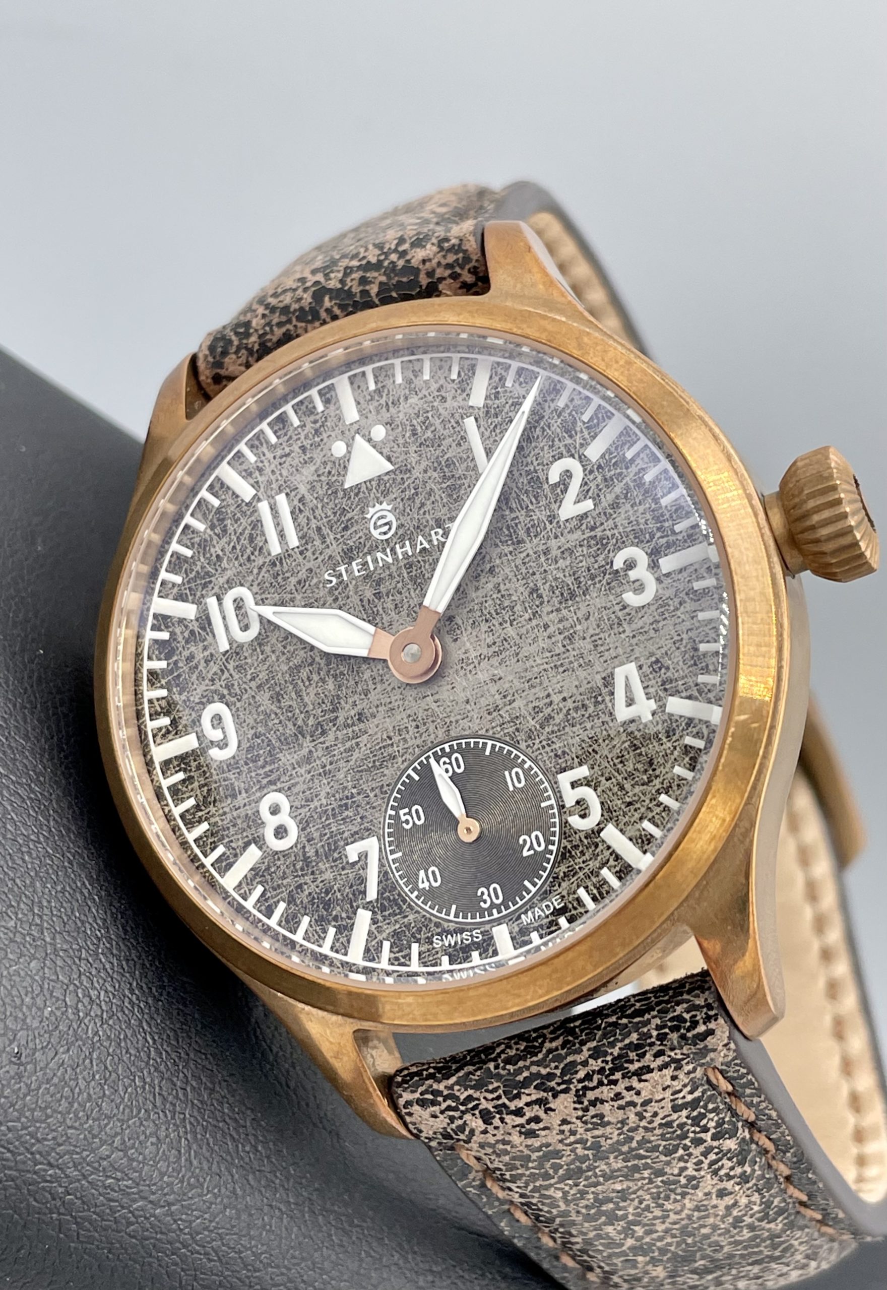 Steinhart Nav Orologi Steinhart Steinhart Nav B 42 Handwind Bronze Black  Antique Swiss Unitas 6498