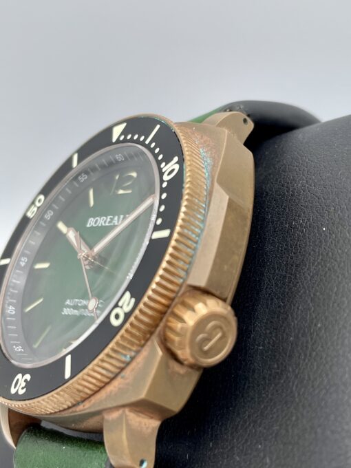 Borealis Navale Bronze Fumed Green Dial 300m Diver 42mm Miyota Automatic - Image 10