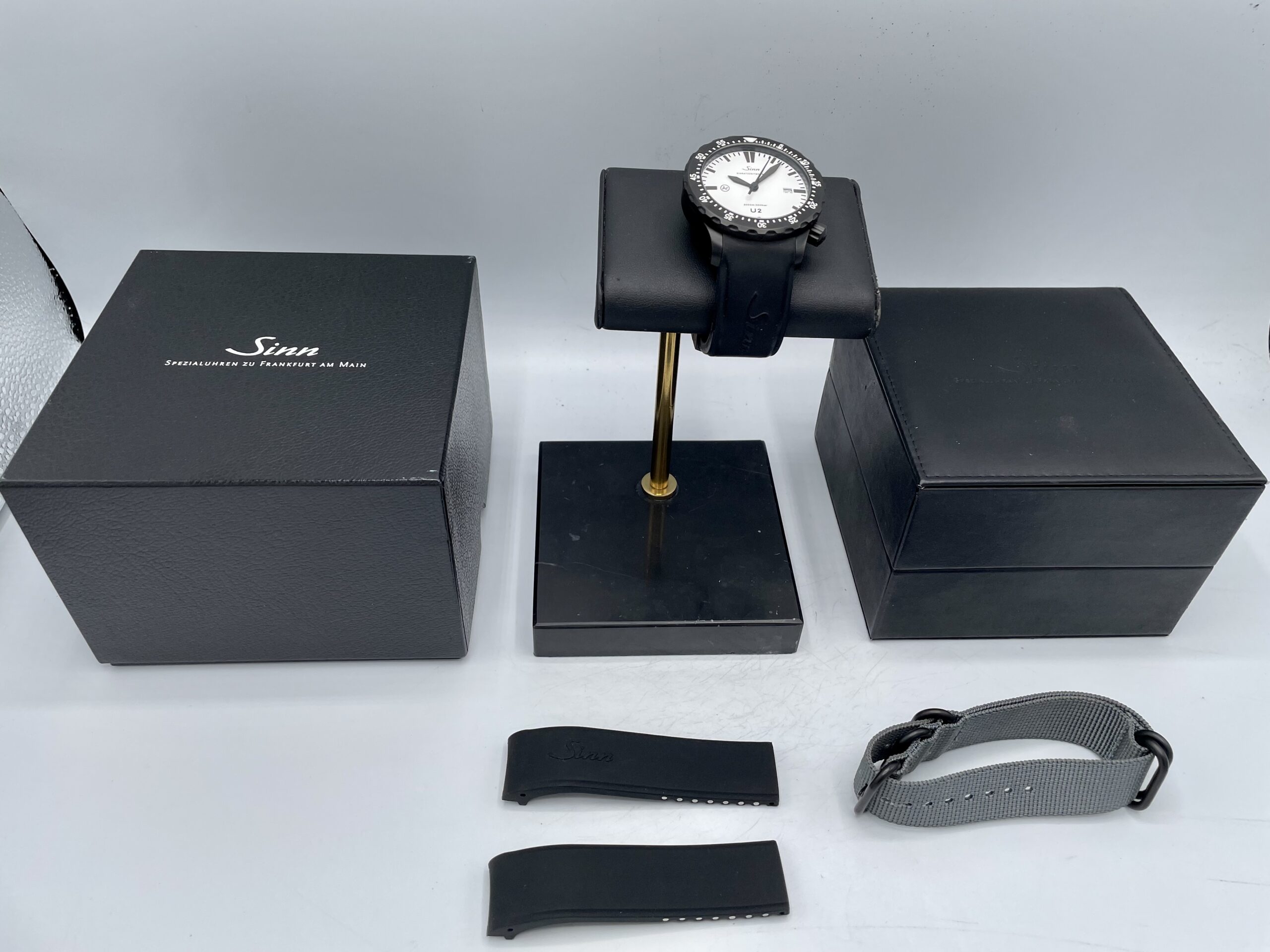 Sinn U2 W Limited Edition White Dial 150 Pieces 2000m Dive Swiss