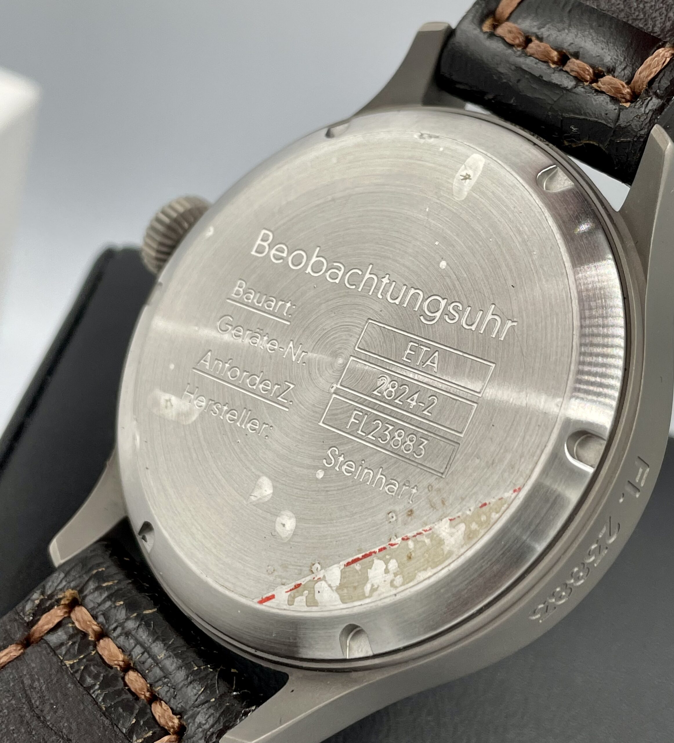 Steinhart Nav B Uhr Titan Fliegeruhr Steinhart B-Uhr Vintage Titan