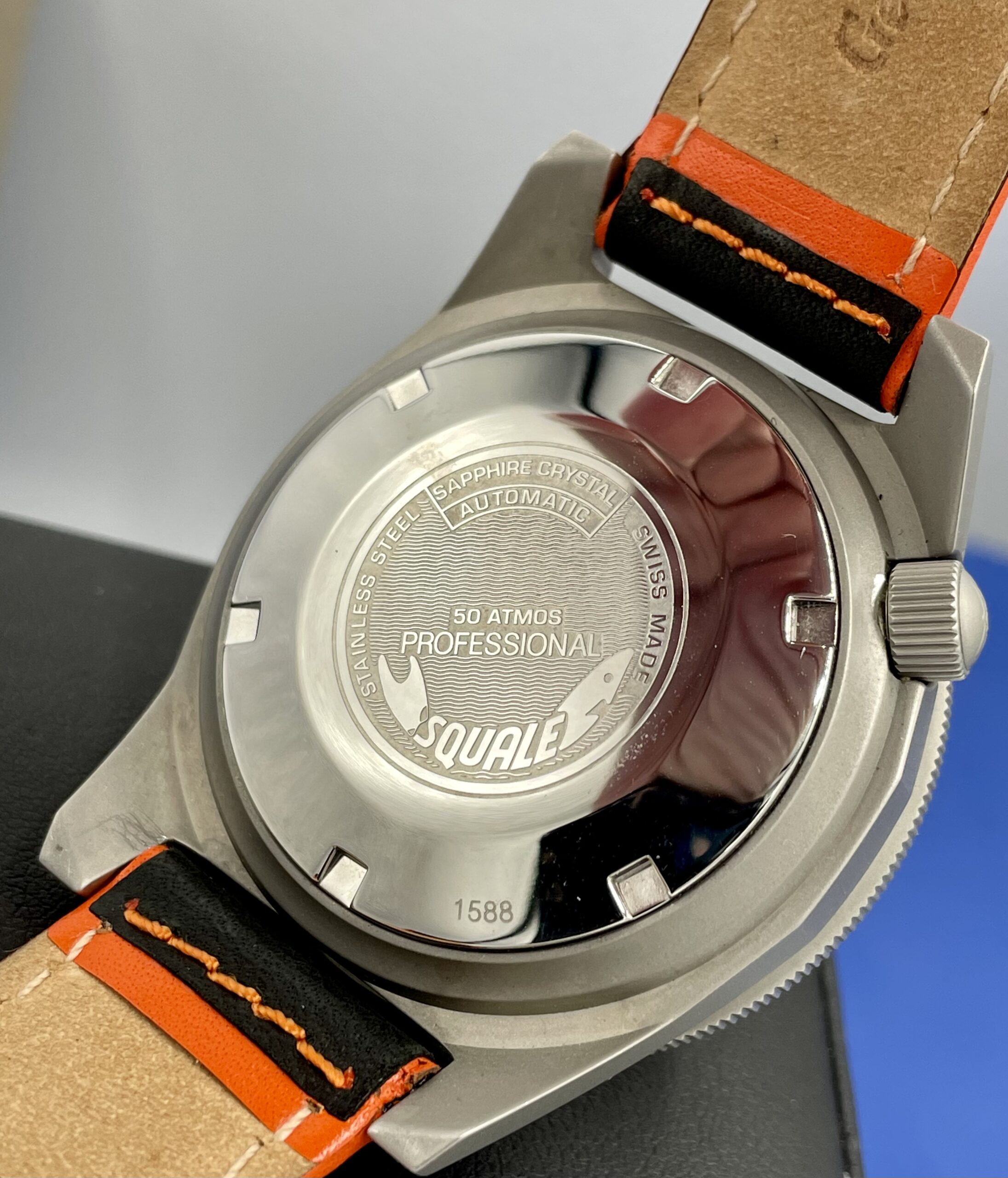 Extremely Rare Squale Military 50 Atmos FOLGORE BRIGADE Tritium