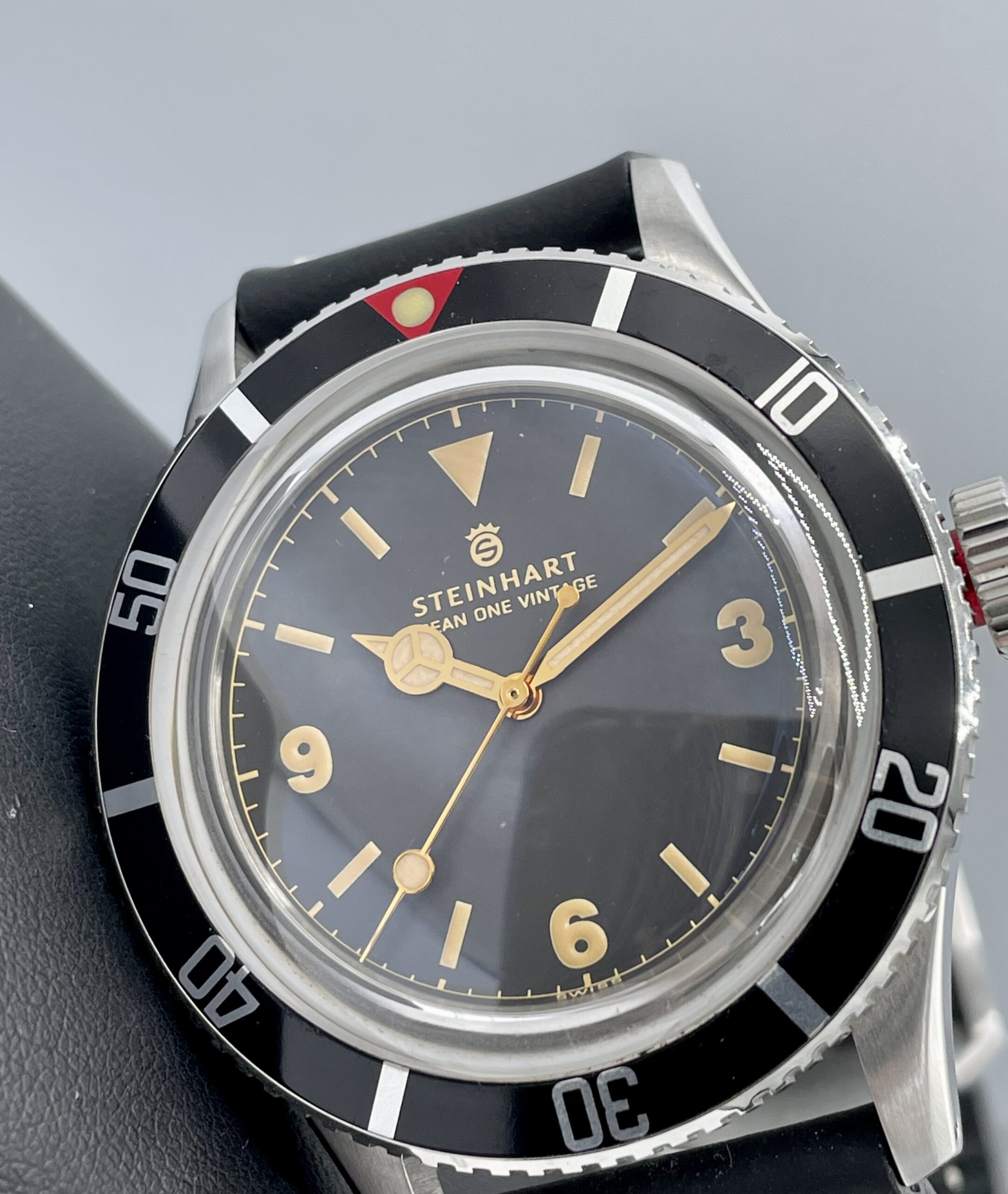 Steinhart Ocean One Vintage Diver 42mm Swiss Automatic 300m New Old Stock The Sutor House
