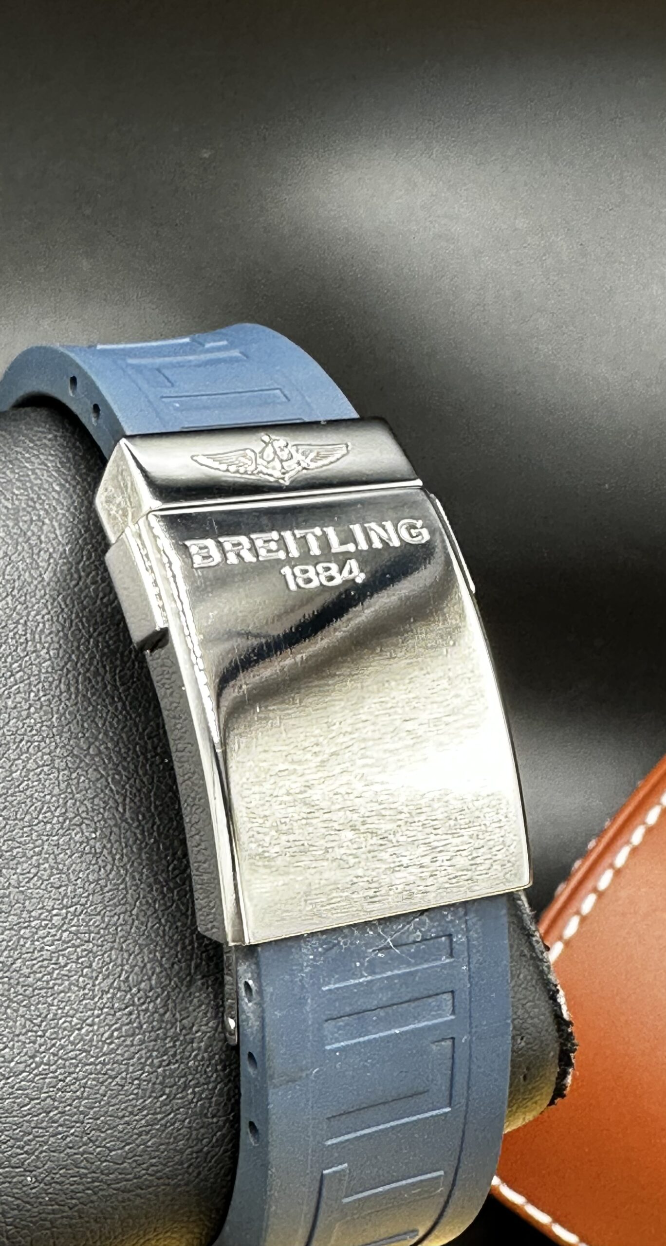 Breitling Superocean Heritage II Calibre B20 42mm Blue Leather Strap Mens Watch - AB202016 main image 1