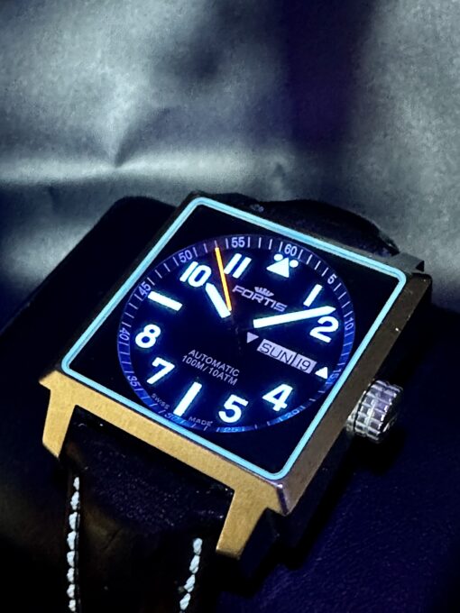 Montre Fortis Rectangle Vintage Années 40 – Mécanique Manuelle – Garantie 2 Ans – Superbe état
