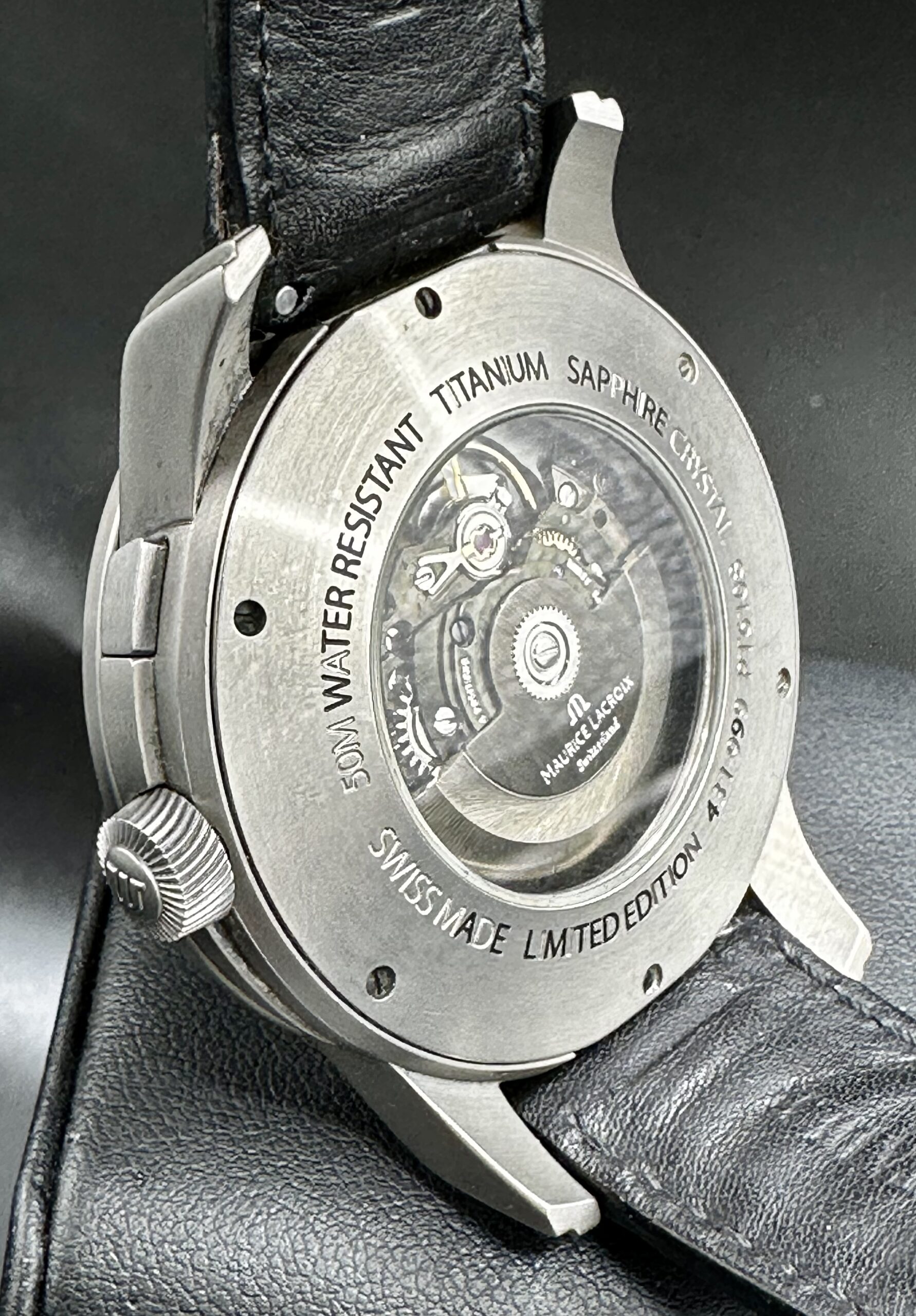 Maurice LaCroix Pontos DECENTRIQUE GMT Titanium PT 6108 Automatic