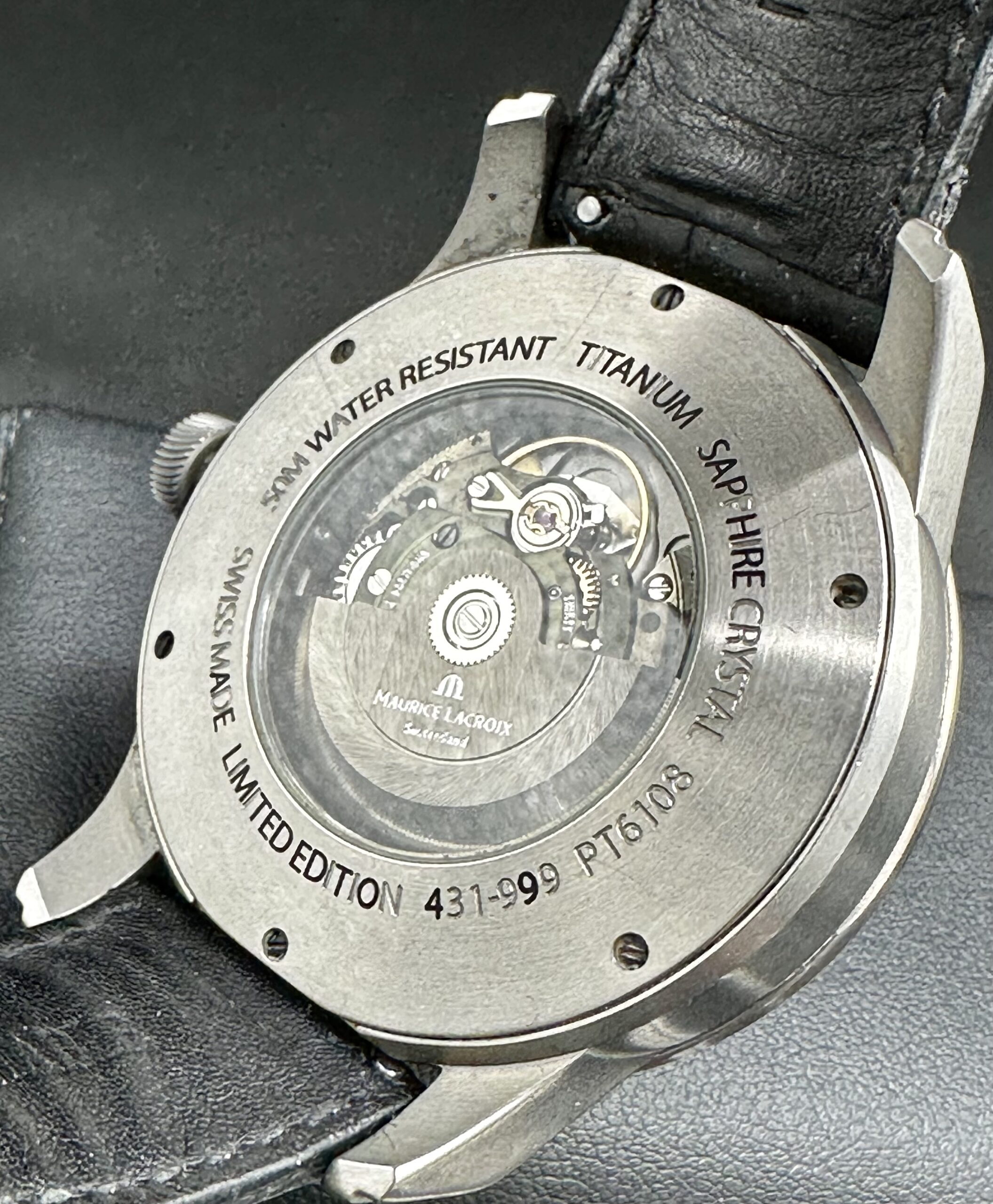 Maurice LaCroix Pontos DECENTRIQUE GMT Titanium PT 6108 Automatic