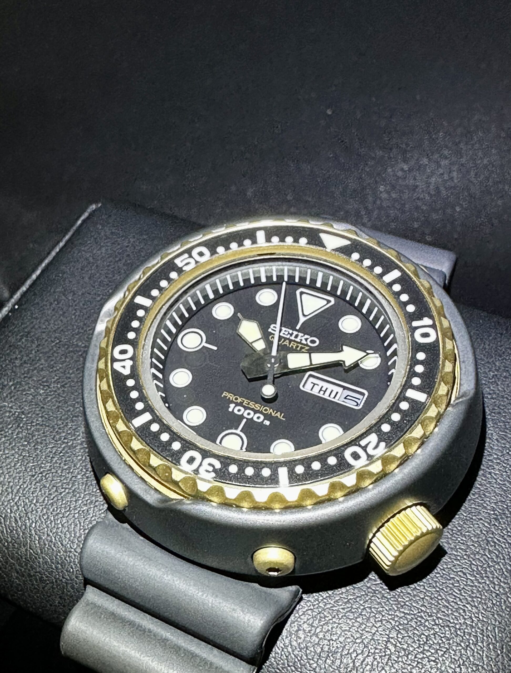 Roger Moore Seiko Tuna Seiko Golden Tuna 600m Seiko Tuna James