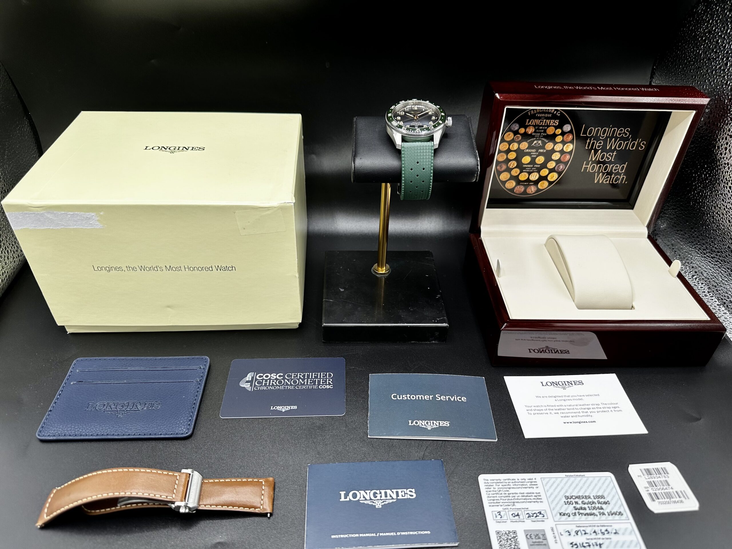ch-cosmeさま LONGINES SPIRIT ZULU TIME “PIONEERING TIME ZONES” 42MM L3.812.4