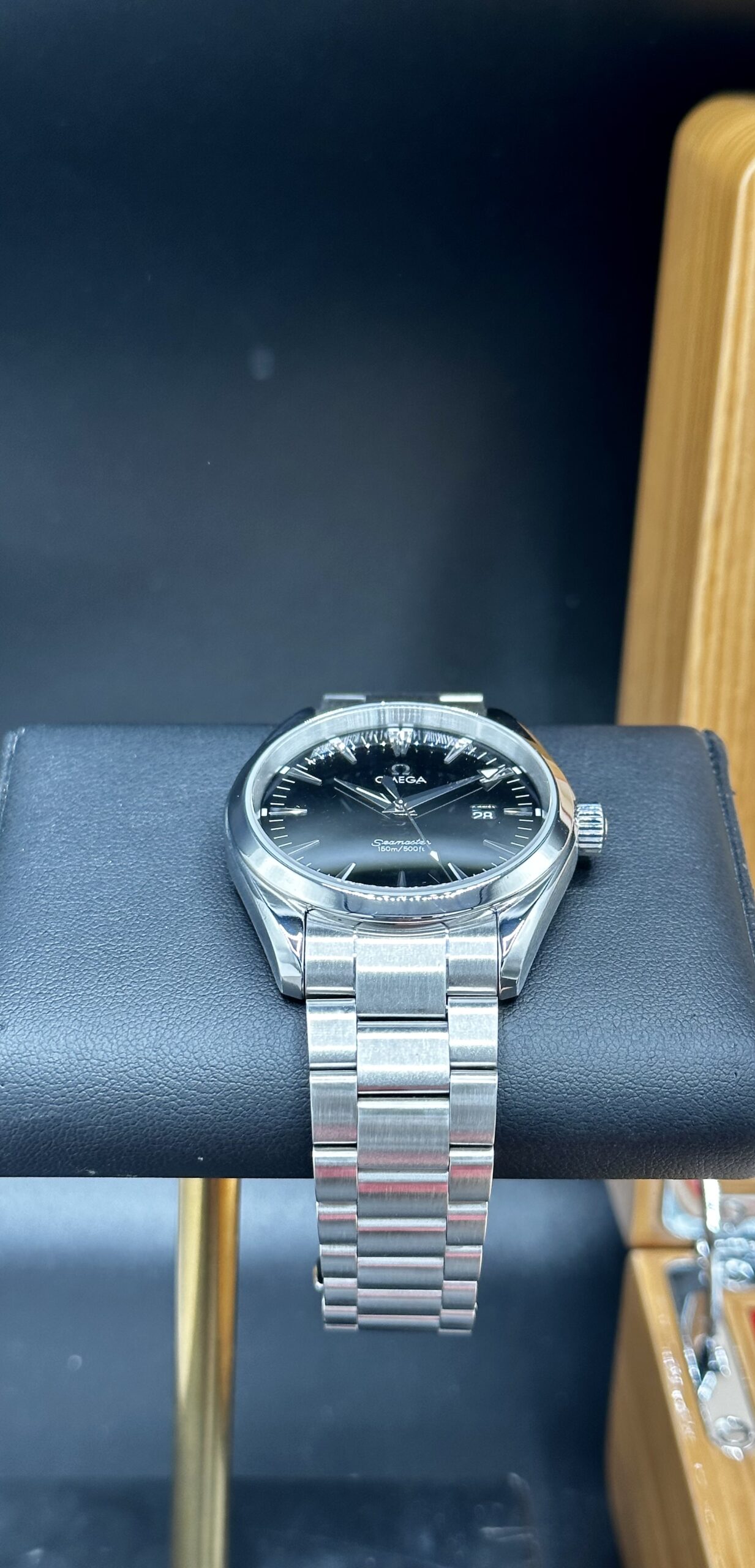 Omega Seamaster Aqua Terra Ref 196.1113 Swiss Quartz 39mm Black