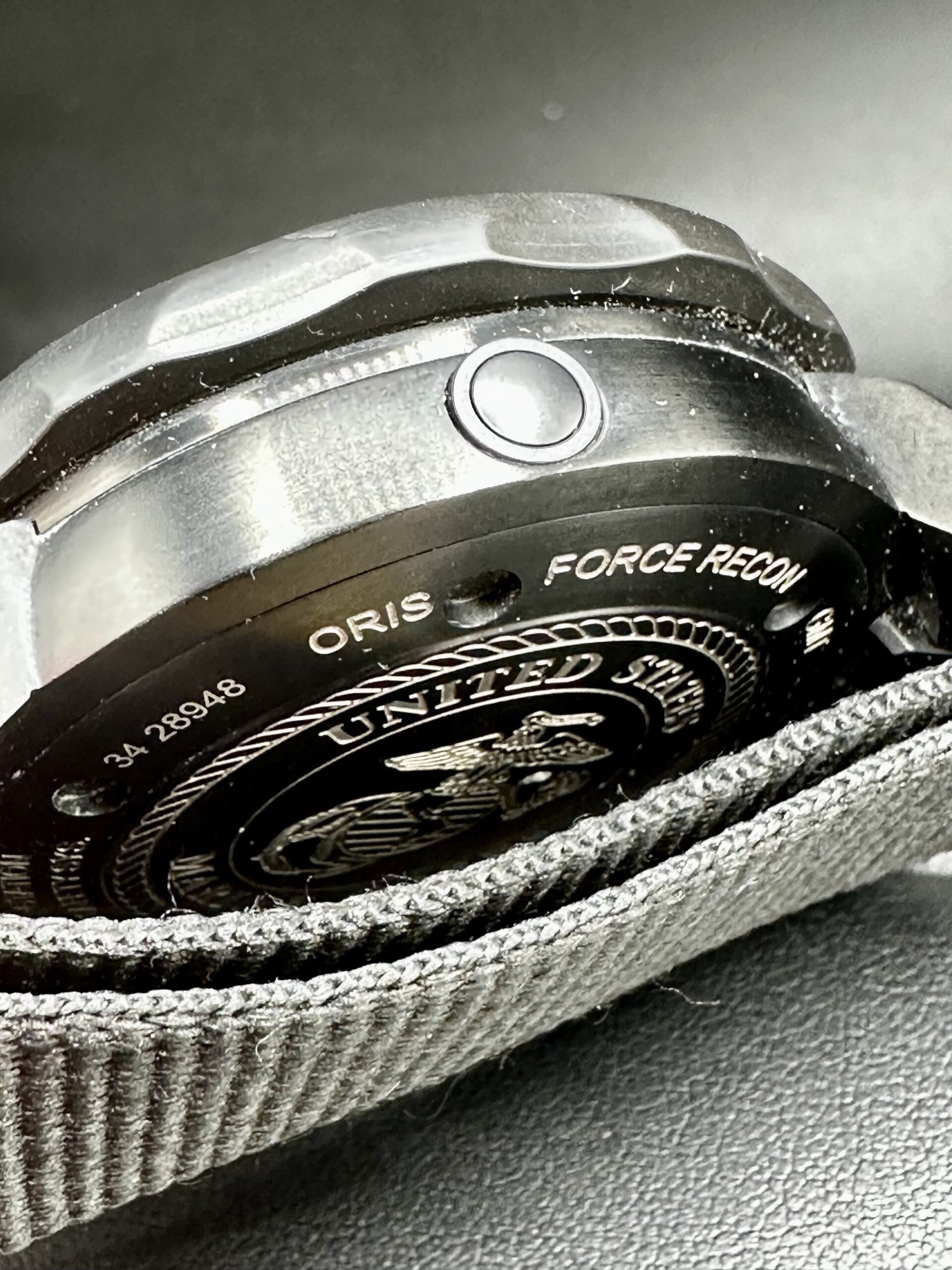 Oris Prodiver Force Recon GMT 49mm Black DLC Titanium 1000m Diver