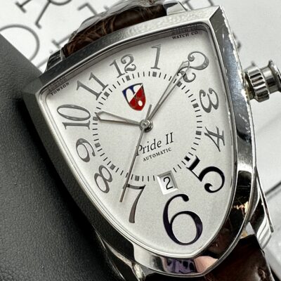 Towson Watch Company Pride II Limited Edition Silver PR250 Swiss ETA 2892A 39mm