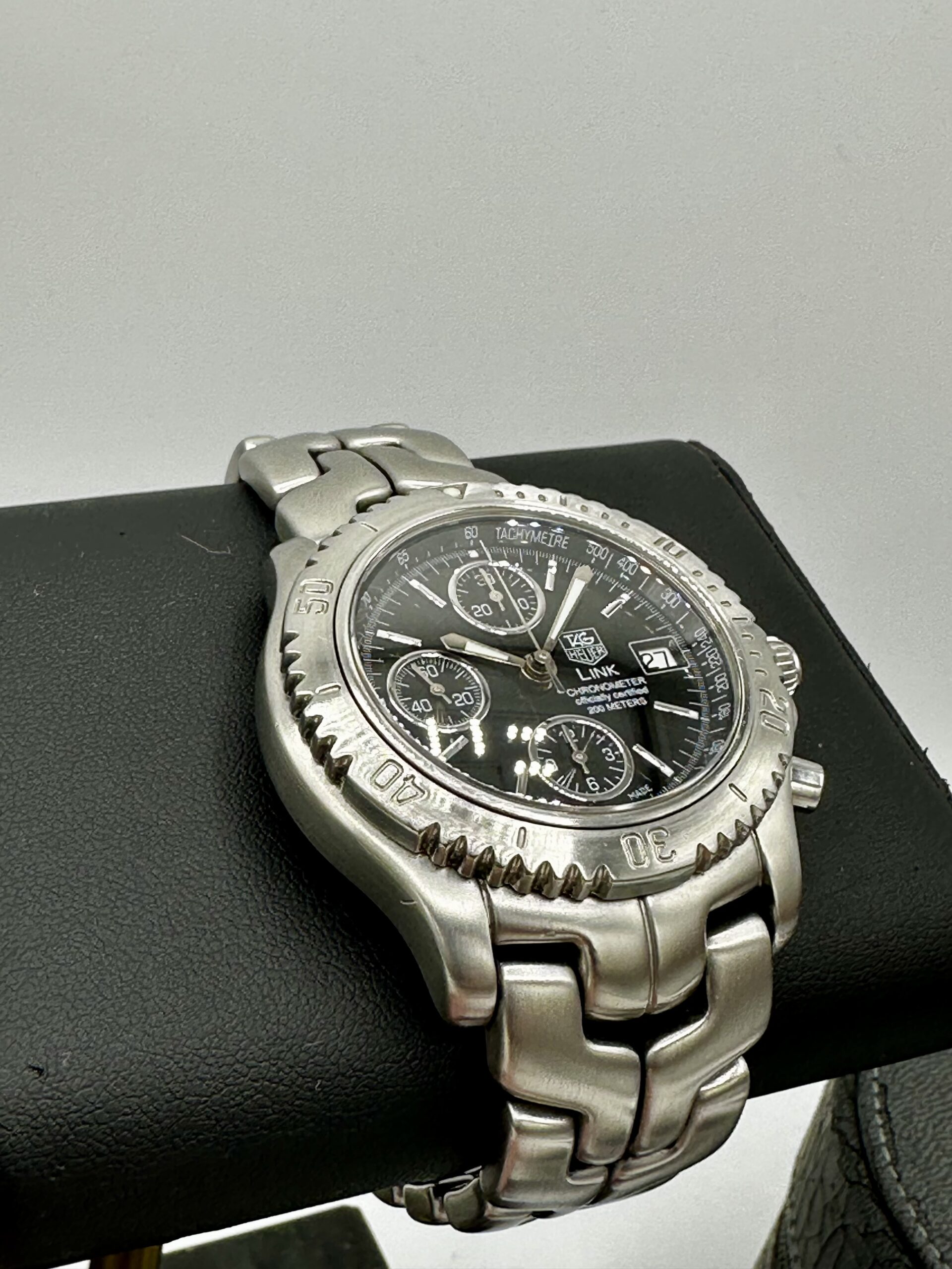 TAG Heuer Link CHRONOGRAPH Swiss ETA Automatic 42mm Black