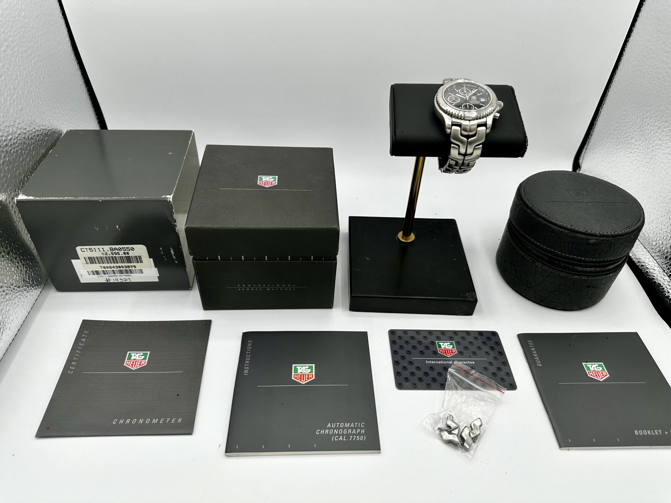 TAG Heuer LINK Chronograph ブラック tag-heuer-ct511a-sku002127-6.