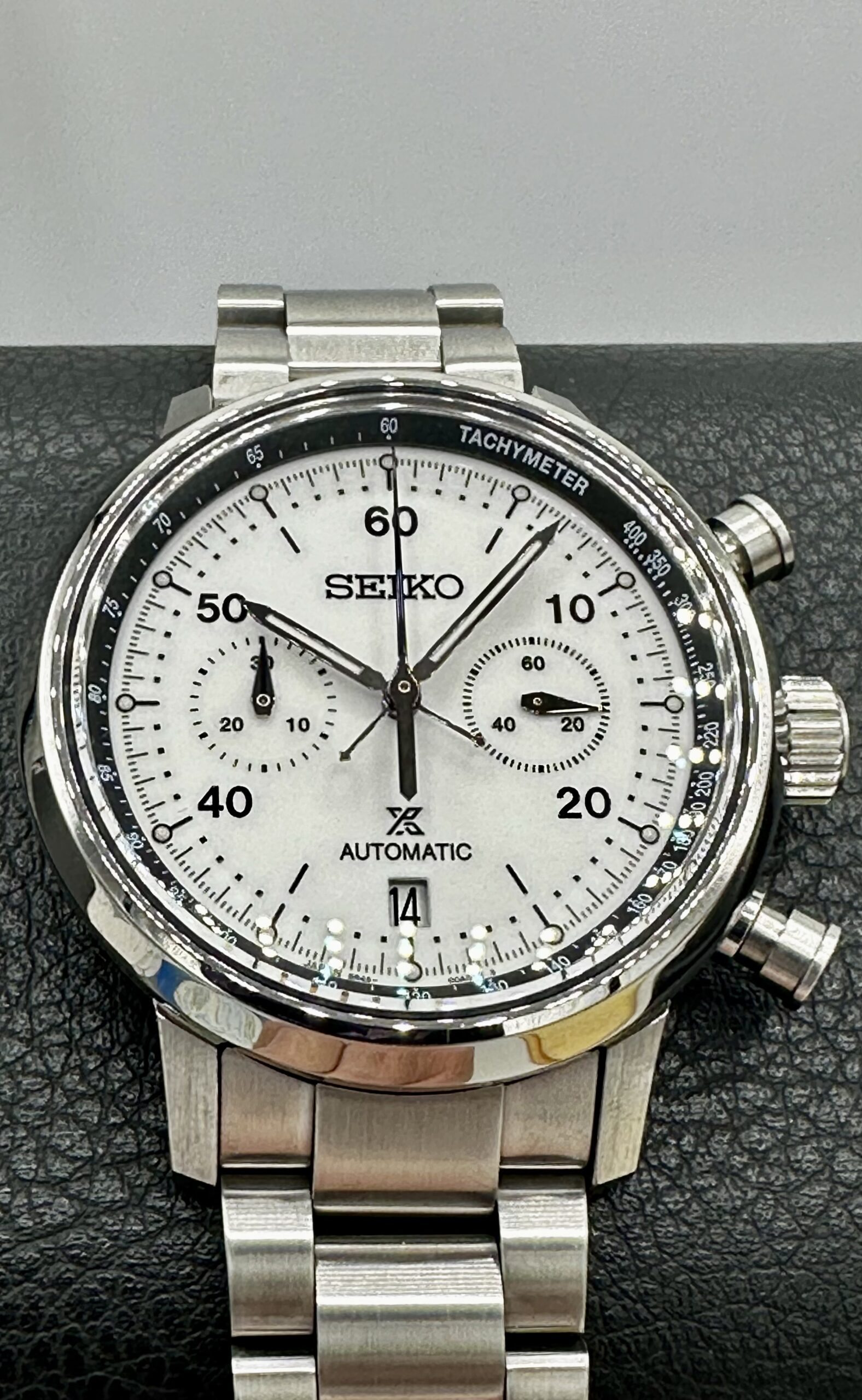 SEIKO PROSPEX Speedtimer Chronograph LIMITED EDITION White Dial