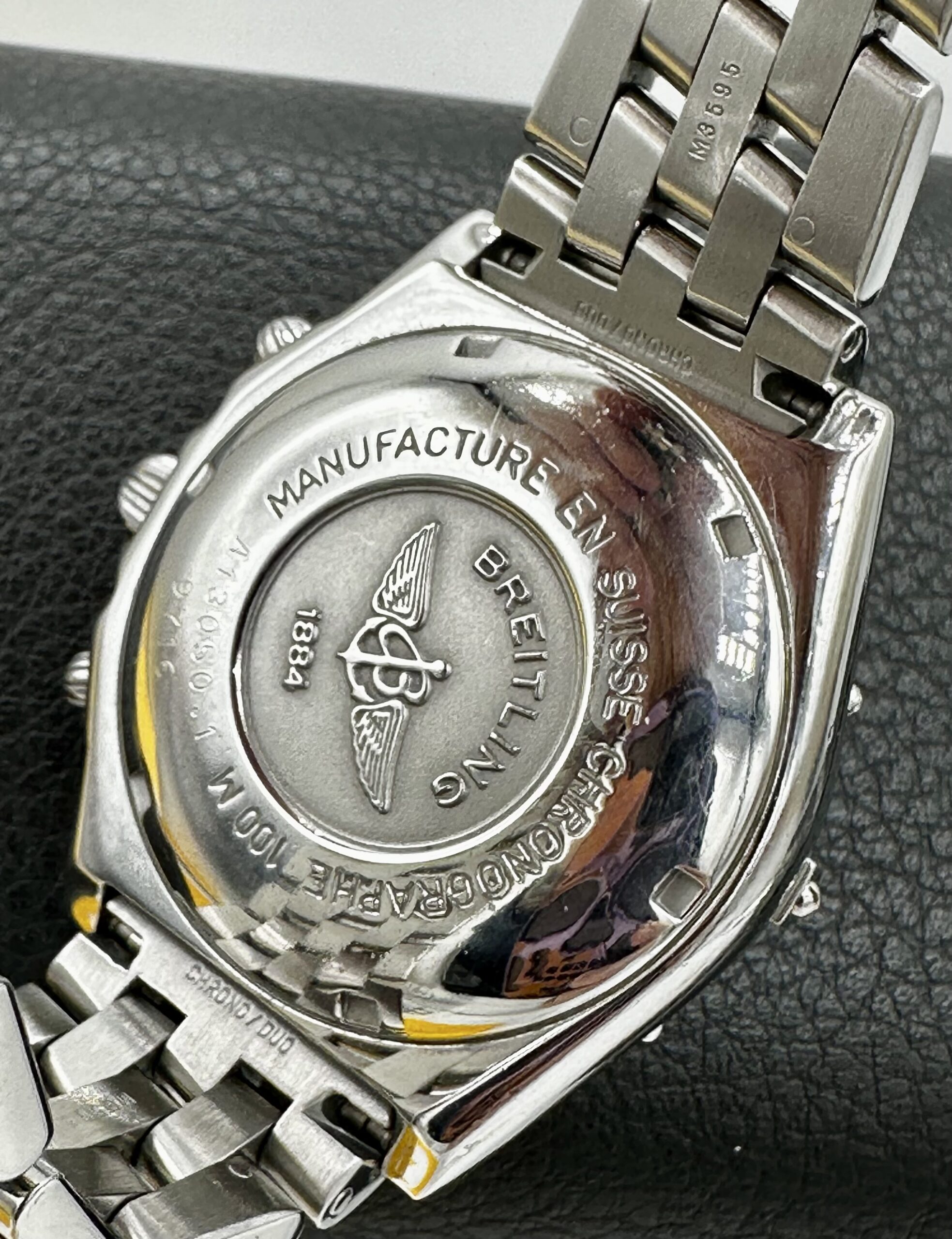 Breitling Chronomat Crosswind 18mm Original Link – Stainless Steel, For A13050 300A / 409A Bracelet, Pre-owned
