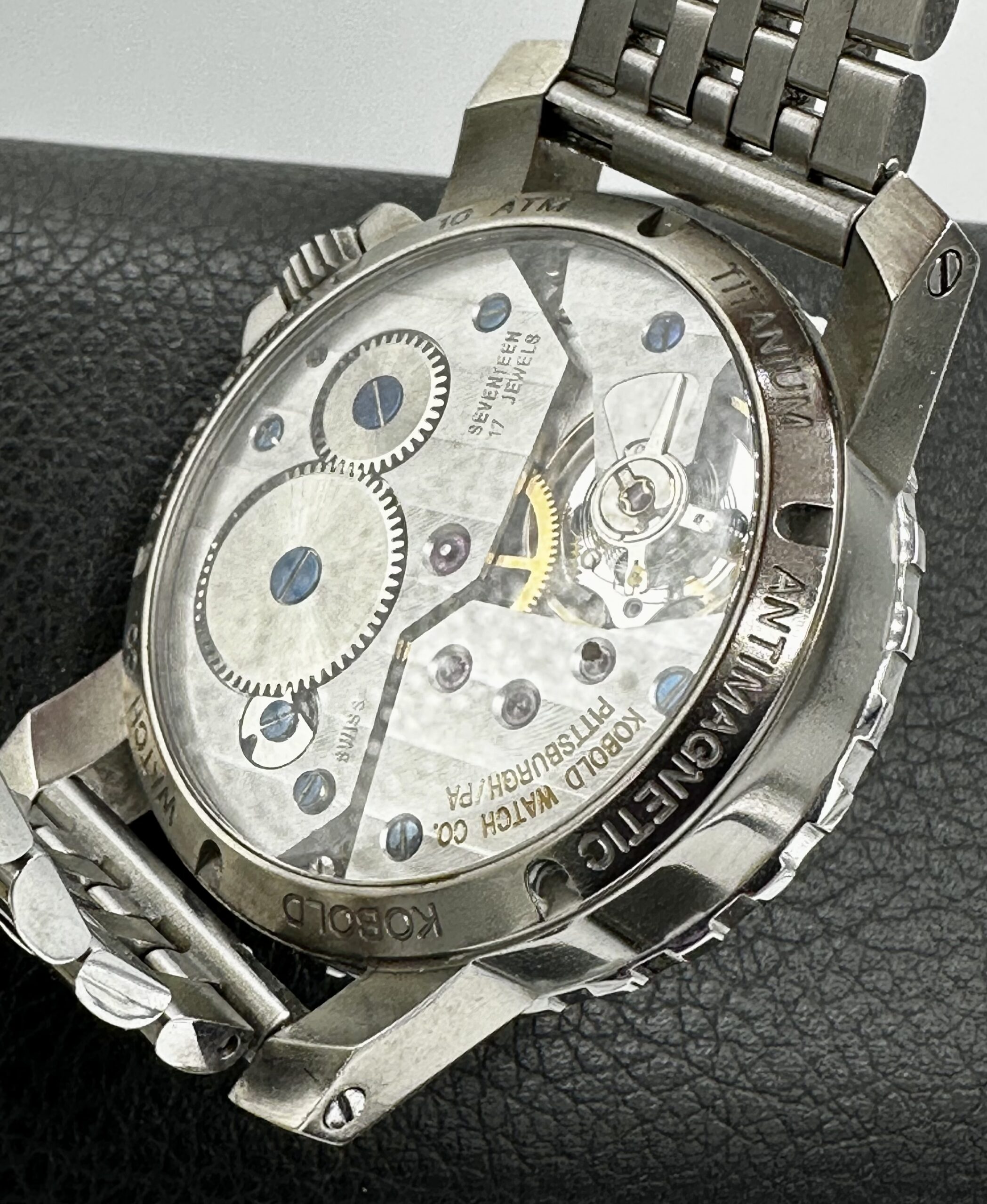 KOBOLD Spirit Of America 43.5mm Swiss Manual Wind Range Rover 20th