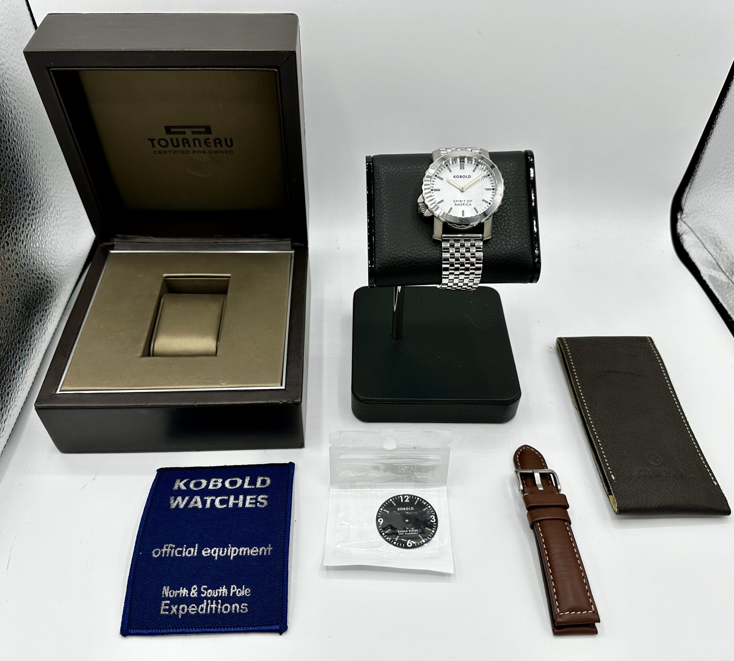 KOBOLD Spirit Of America 43.5mm Swiss Manual Wind Range Rover 20th