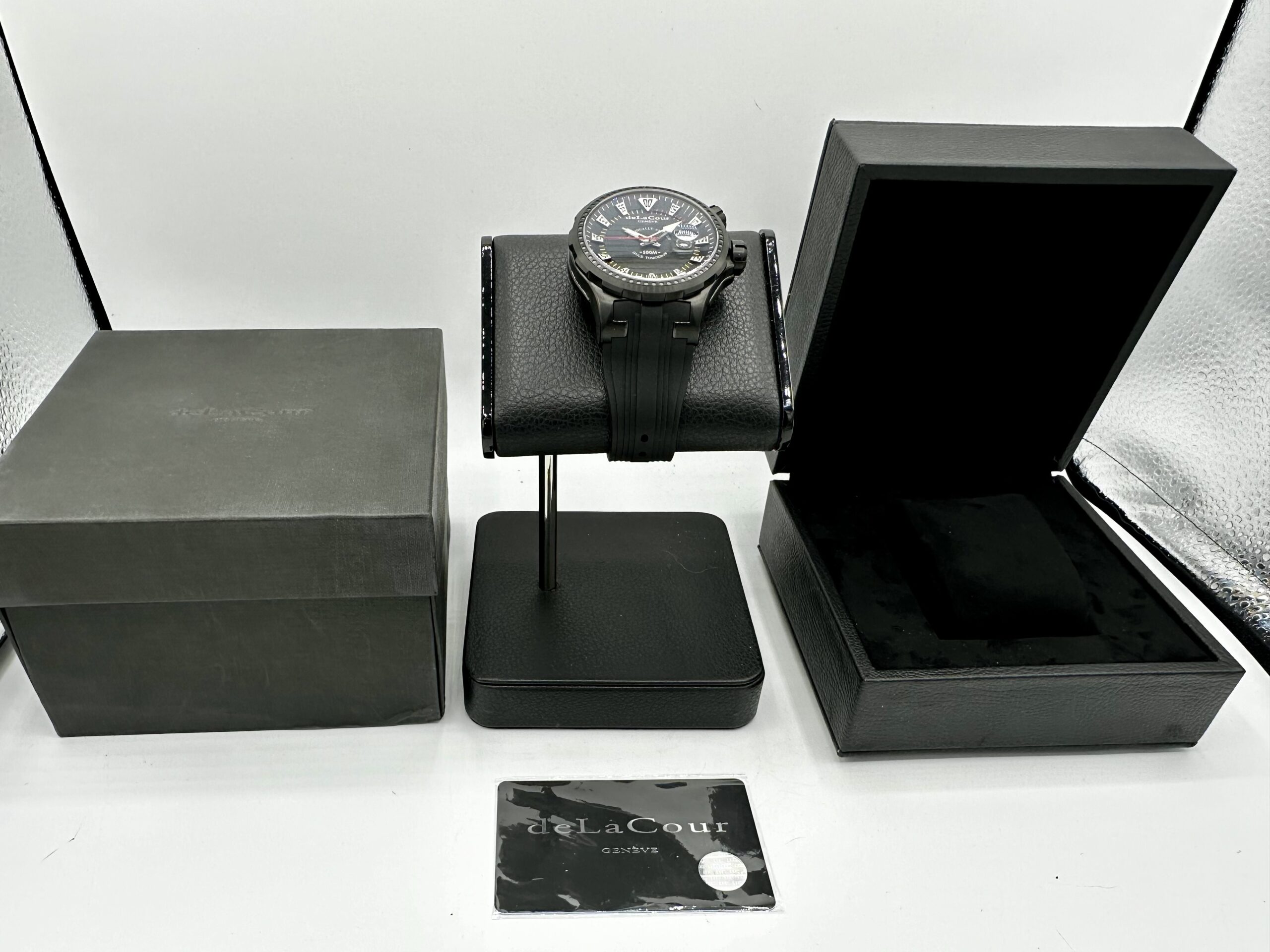 DELACOUR PROMESS REEF SAVER LIMITED EDITION 500M TITANIUM DIVER