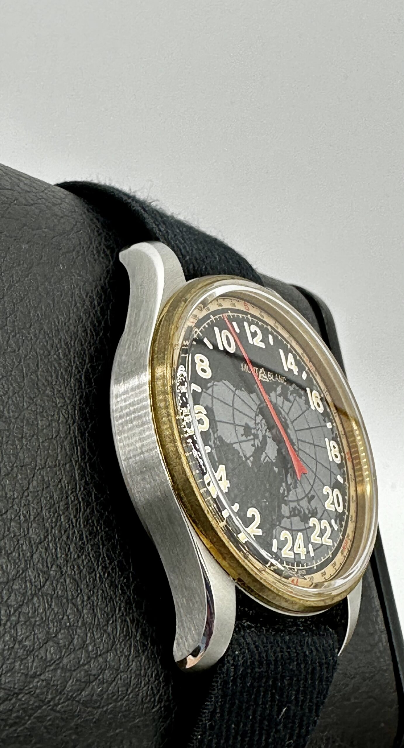 Montblanc 1858 24 Hour Single Hand Bronze Black NH Dial 42mm Swiss
