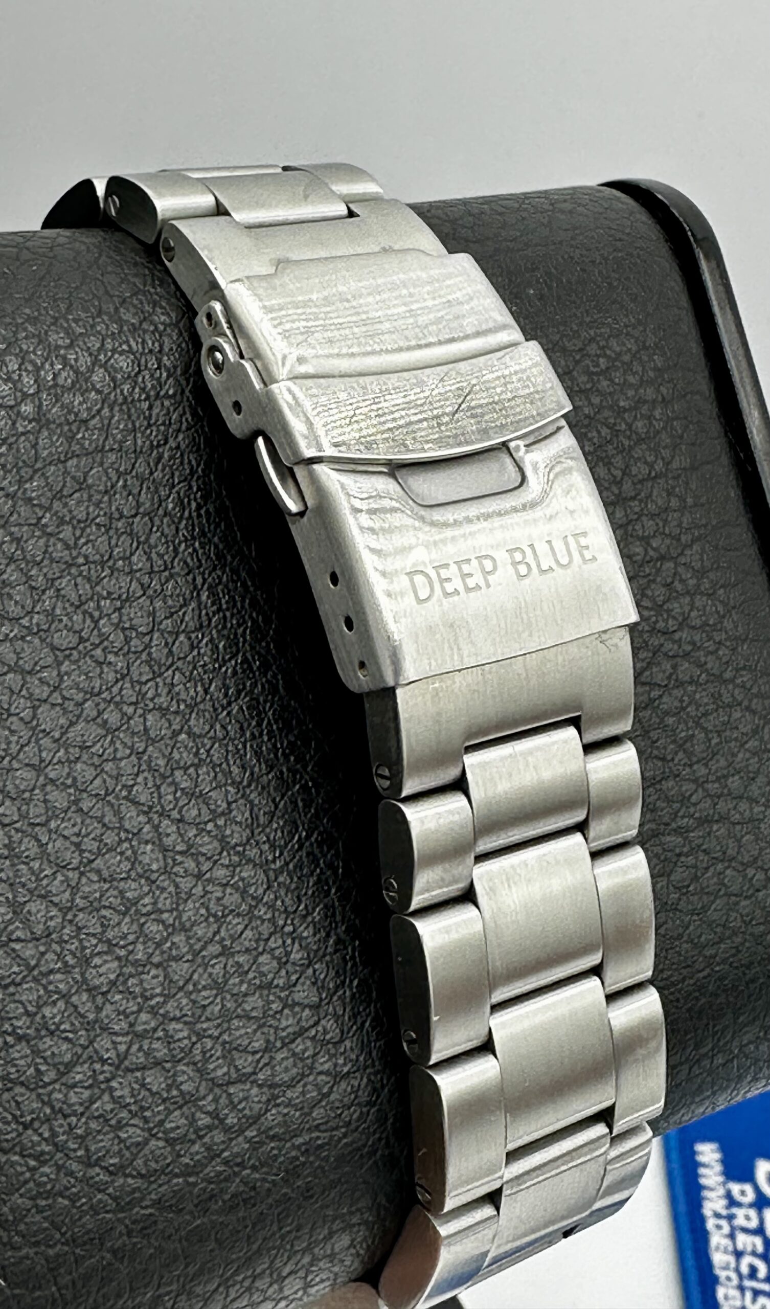 DEEP BLUE MASTER CHRONO 7750 15 YEAR ANNIVERSARY BLACK DIAL 1000M