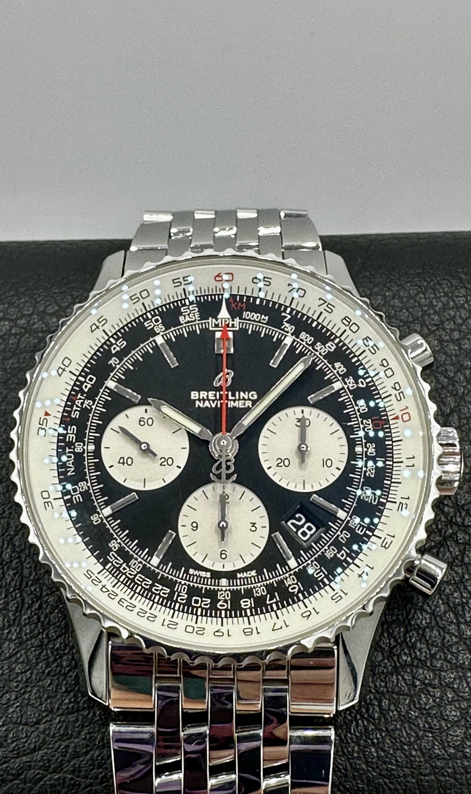 Stainless Steel Ab0121 Breitling Navitimer B01 Chronograph