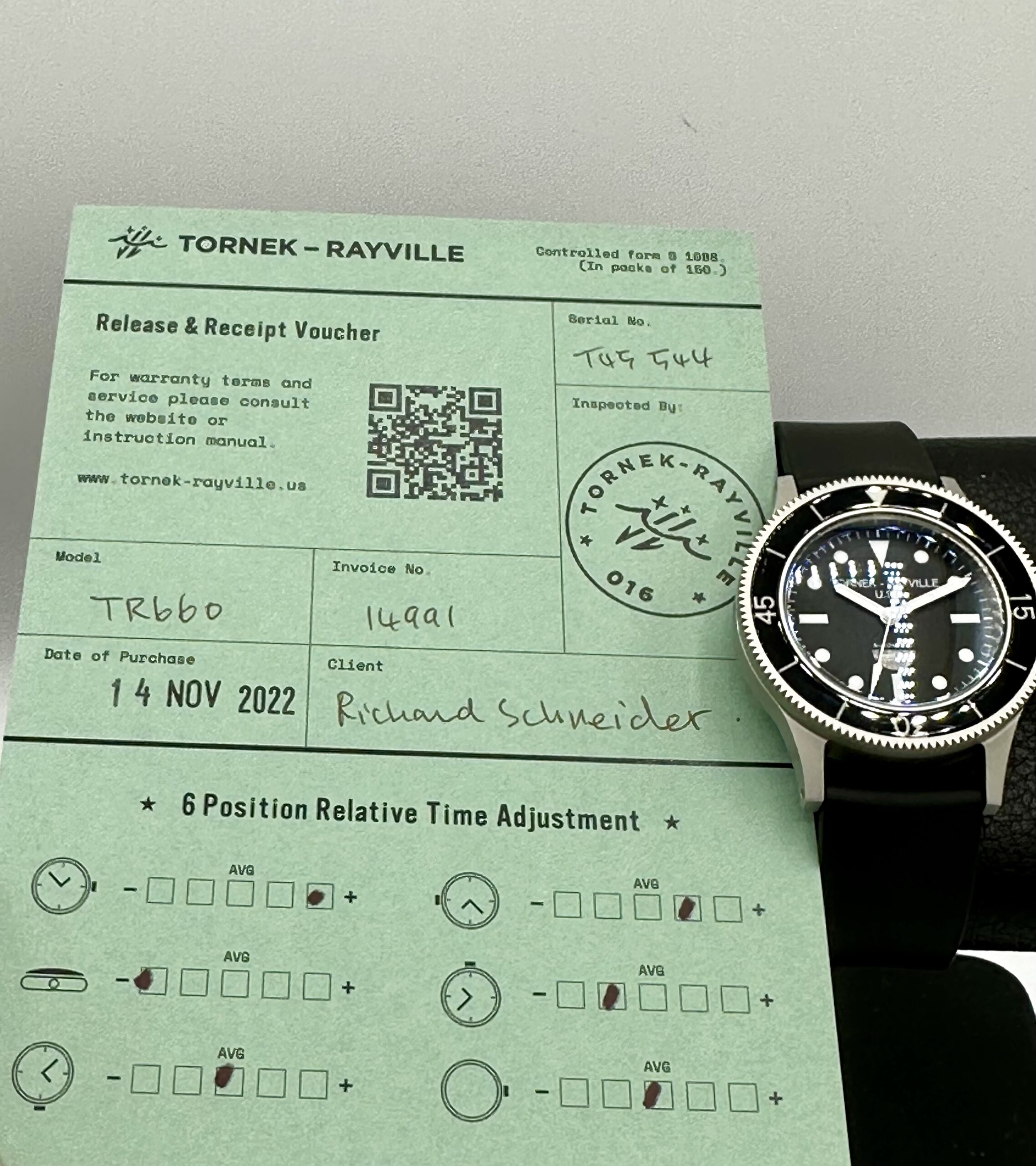 Tornek-Rayville TR-660 Military Spec 40mm Bead Blasted Case 200m