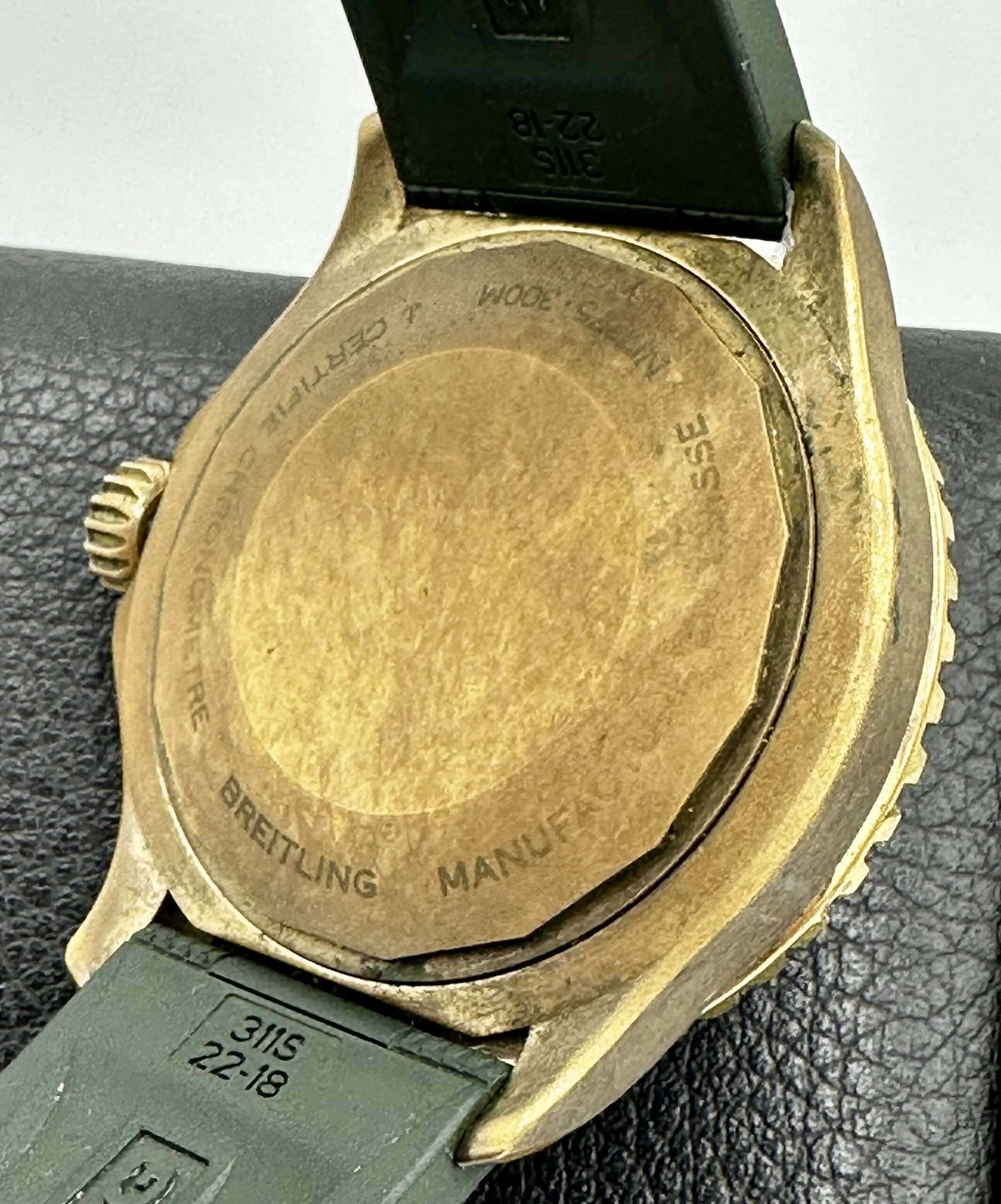 BREITLING Superocean Automatic 42 BRONZE N17375 Green Dial 42mm