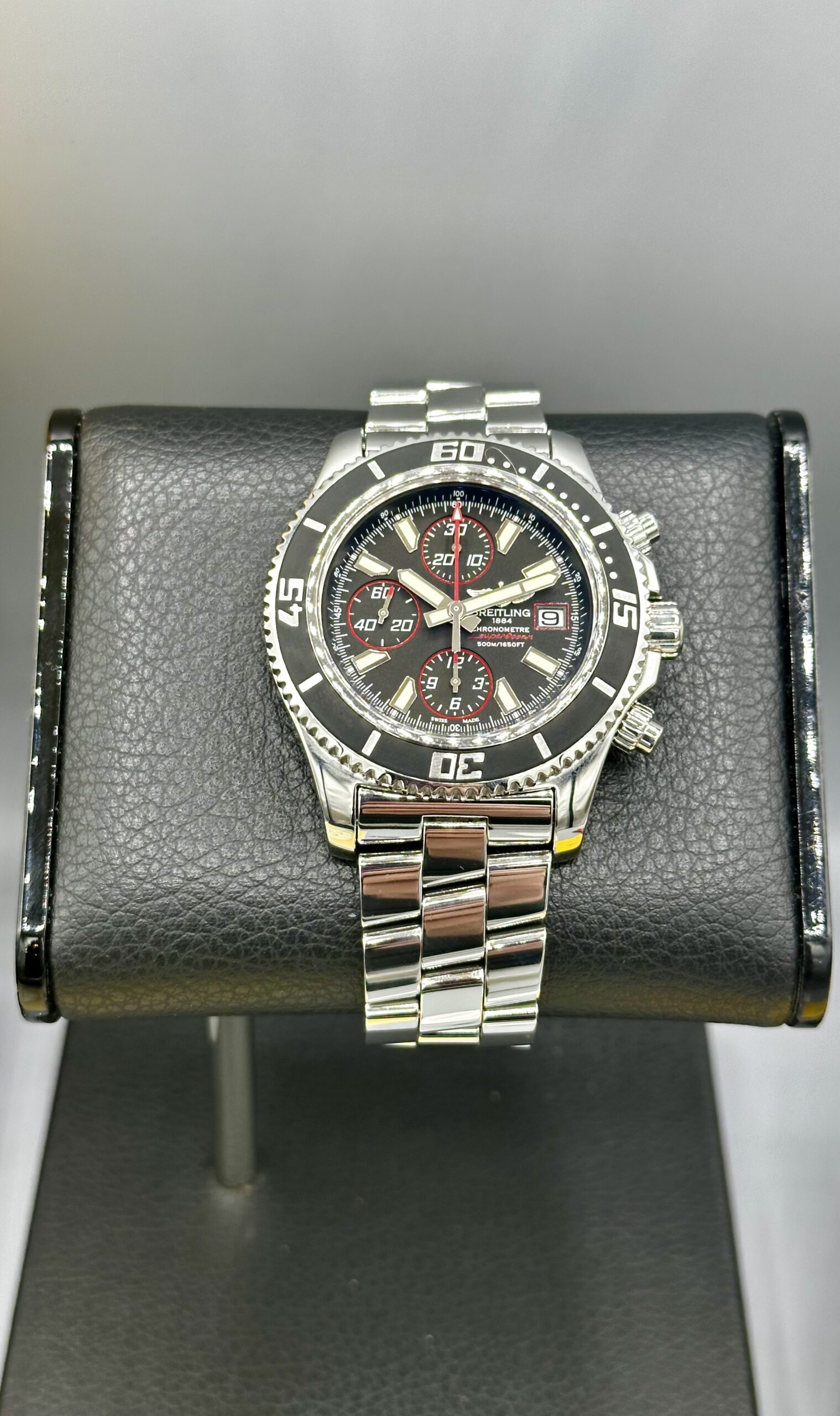 BREITLING SUPEROCEAN II CHRONOGRAPH 44MM DIVER A13341 SWISS