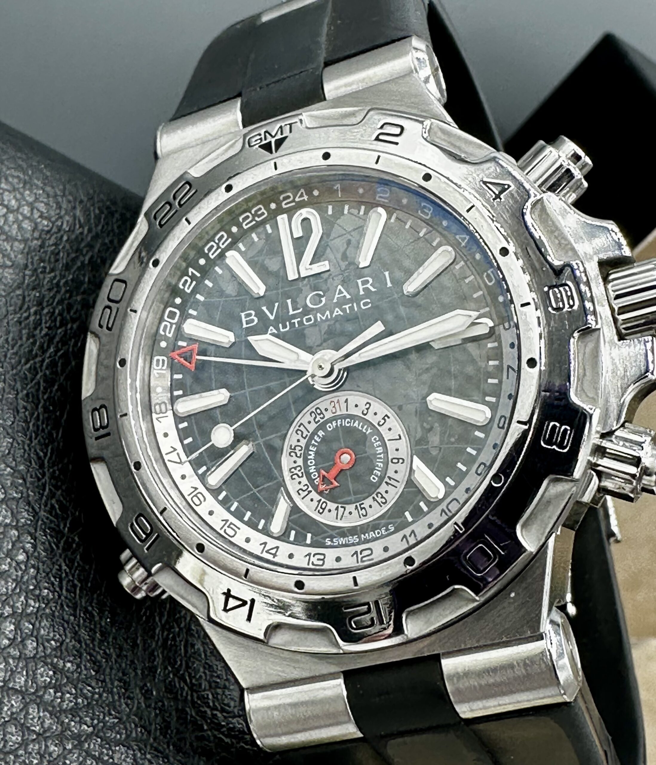 BVLGARI BULGARI DIAGONO PROFESSIONAL GMT 42MM SWISS AUTOMATIC