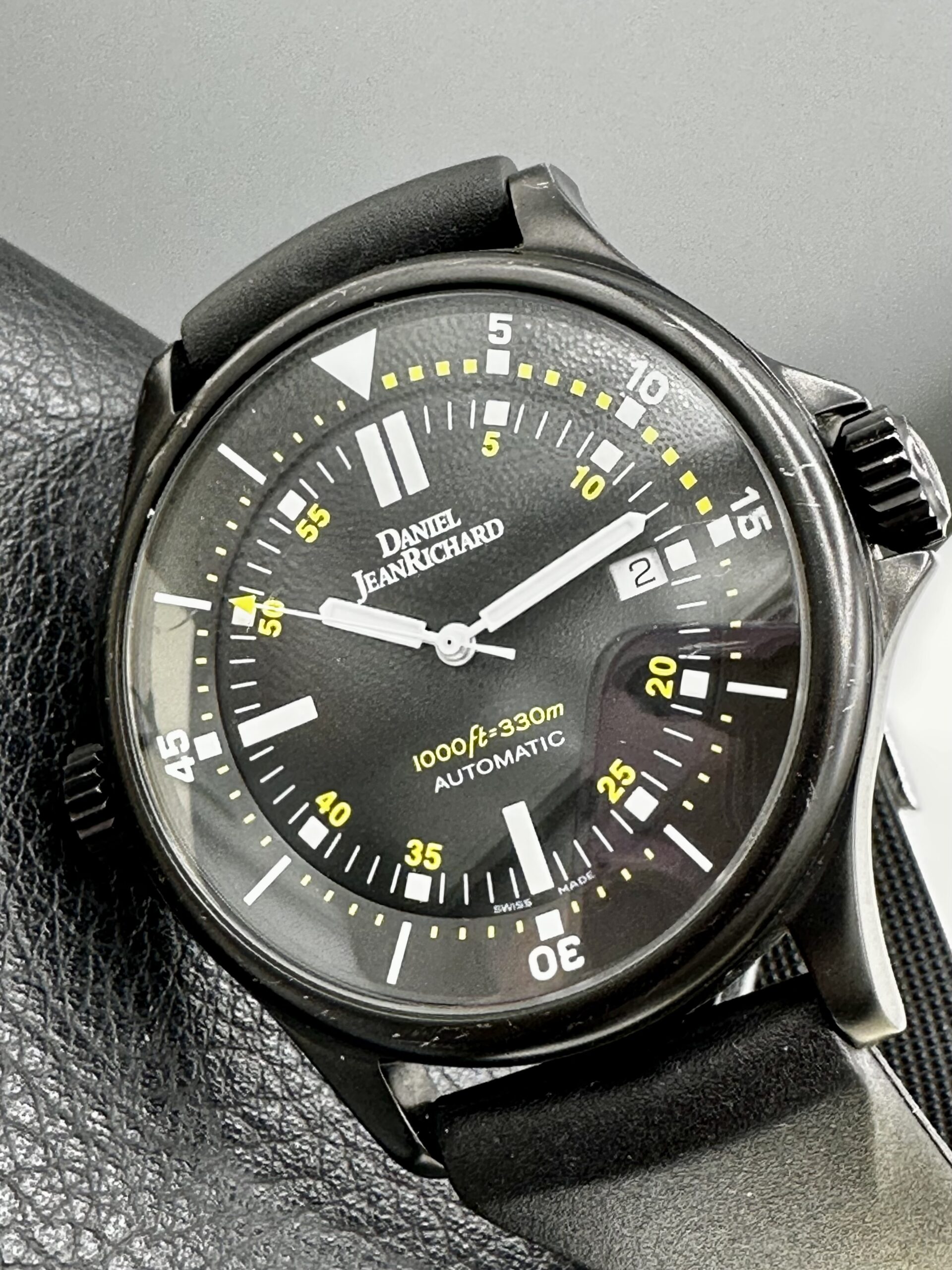 Daniel JeanRichard Diverscope 43mm Black PVD Stainless Steel 330m