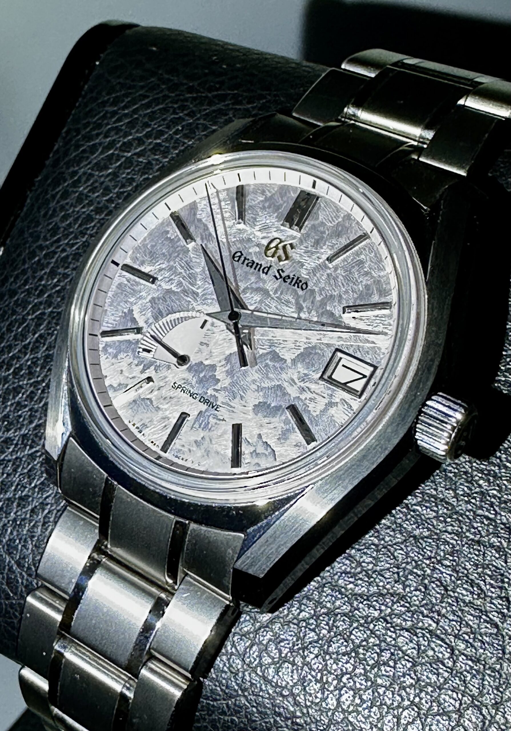 さとぽん Grand Seiko Heritage Collection Titanium Shunbun Cherry