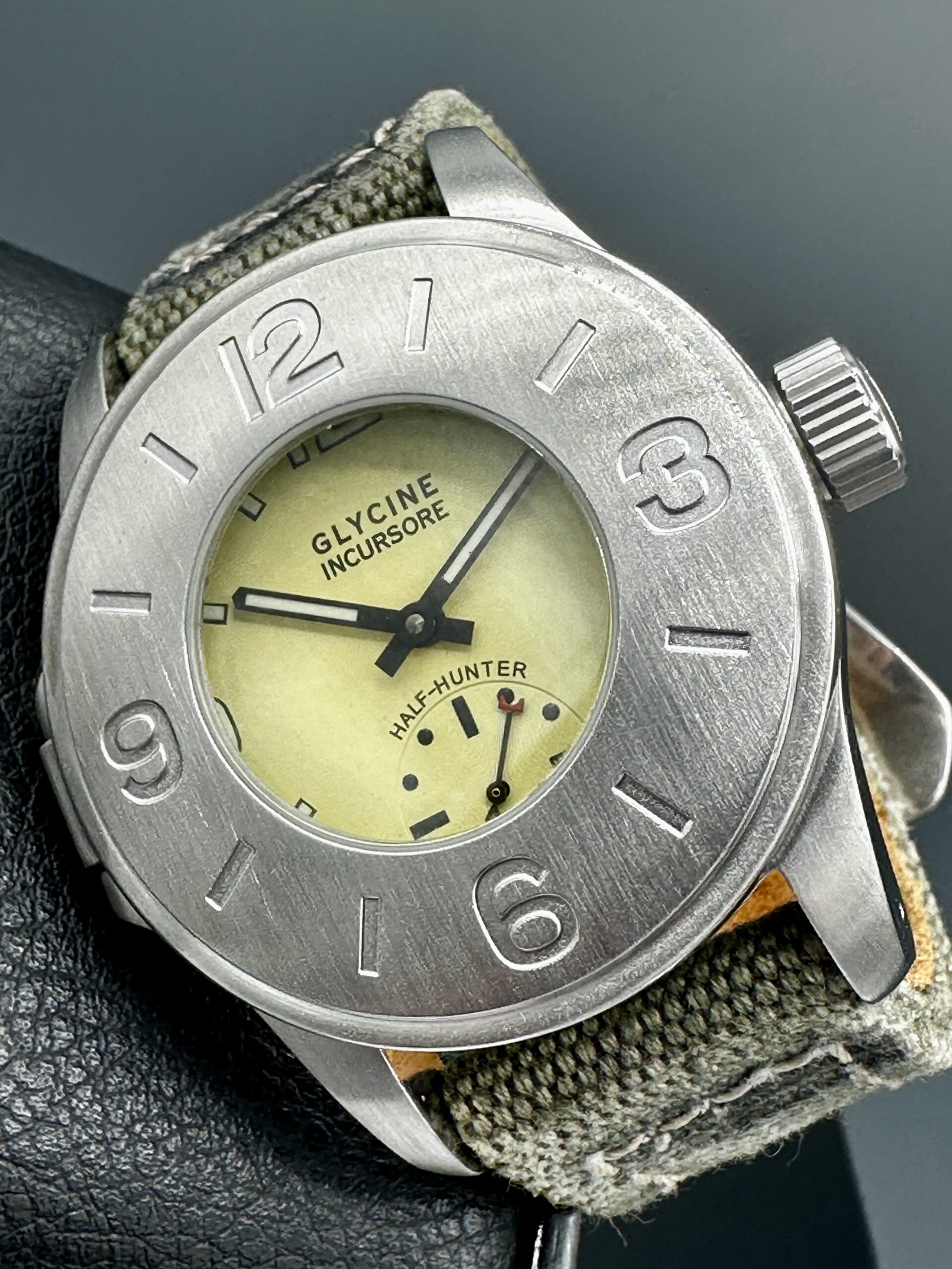 Glycine Incursore Half Hunter Limited Edition Unitas 6498 SWISS