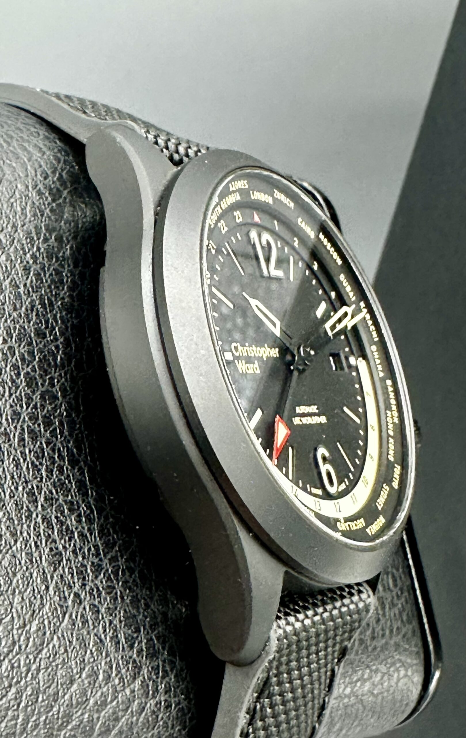 CHRISTOPHER WARD C80 UTC WORLDTIMER 44MM SWISS AUTOMATIC STAINLESS