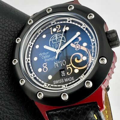 Arthur Oskar Stampfli AOS Ultimate Red 1916 Swiss Automatic Limited Edition 48mm
