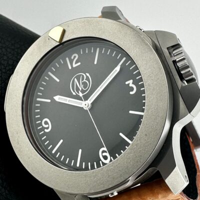 ENNEBI FONDALE 9660-100 Black Dial Swiss Automatic Titanium 47mm 1000m