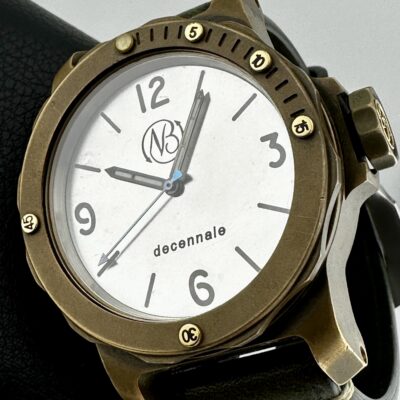 ENNEBI MICTOFO BRONZO DECCENALE REF 13210 LIMITED EDITION 60 PIECES 46MM AUTO