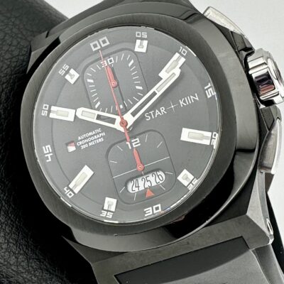 Star Kiin Black Kiin MOB Limited Edition 100 Piece Swiss Valjoux 7750 Automatic