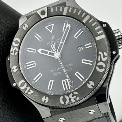 HUBLOT BIG BANG KING BLACK MAGIC CERAMIC 48MM 322.CM.1770.RX SWISS AUTOMATIC