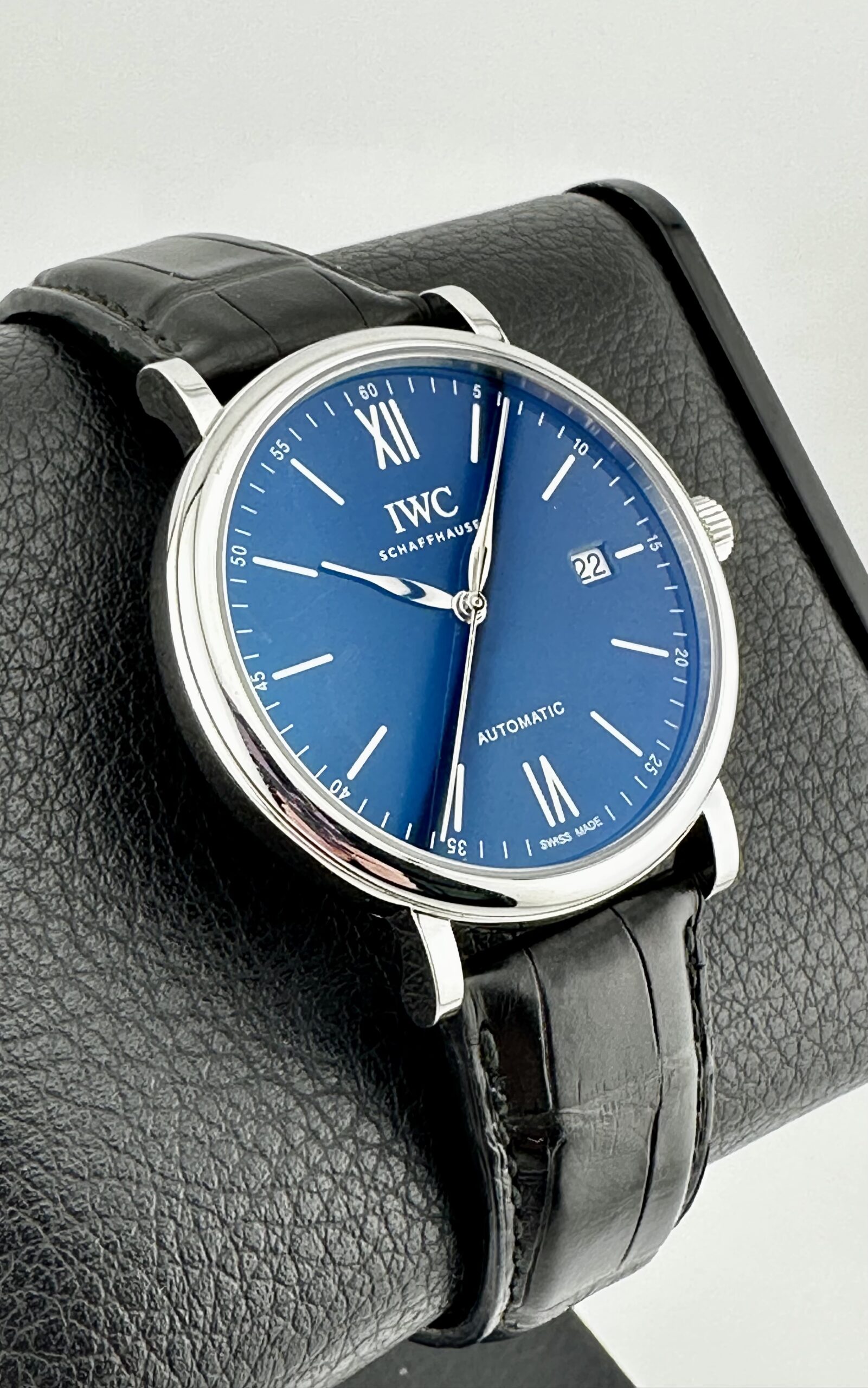 IWC Portofino Auto 150 Years IW356518 BLUE DIAL 3565-18 40mm