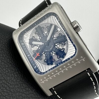 TOCKR C-47W Radial Wing Swiss Automatic 45mm Stainless Steel Black Dial