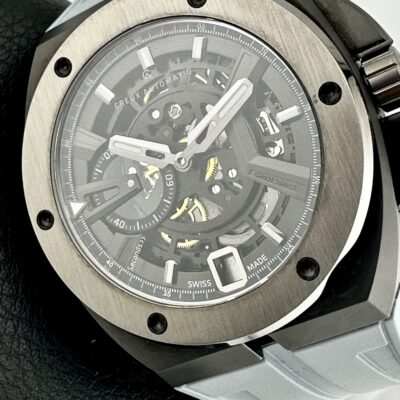 Creux Automatiq GHOST V3 EXPLORER Swiss Automatic 45mm Gunmetal PVD CA-09-04